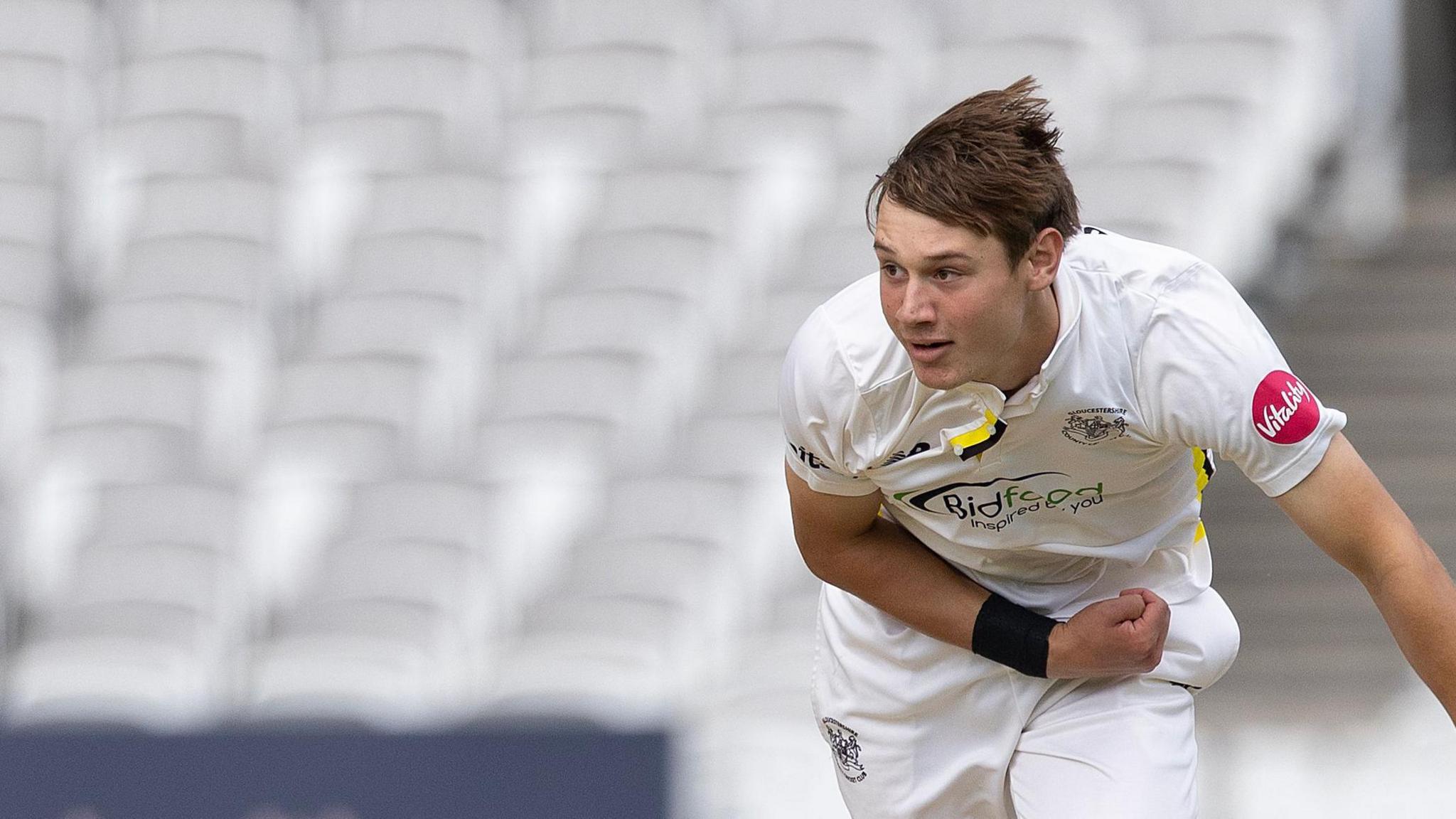 Archie Bailey in action for Gloucestershire at Lord's in 2024
