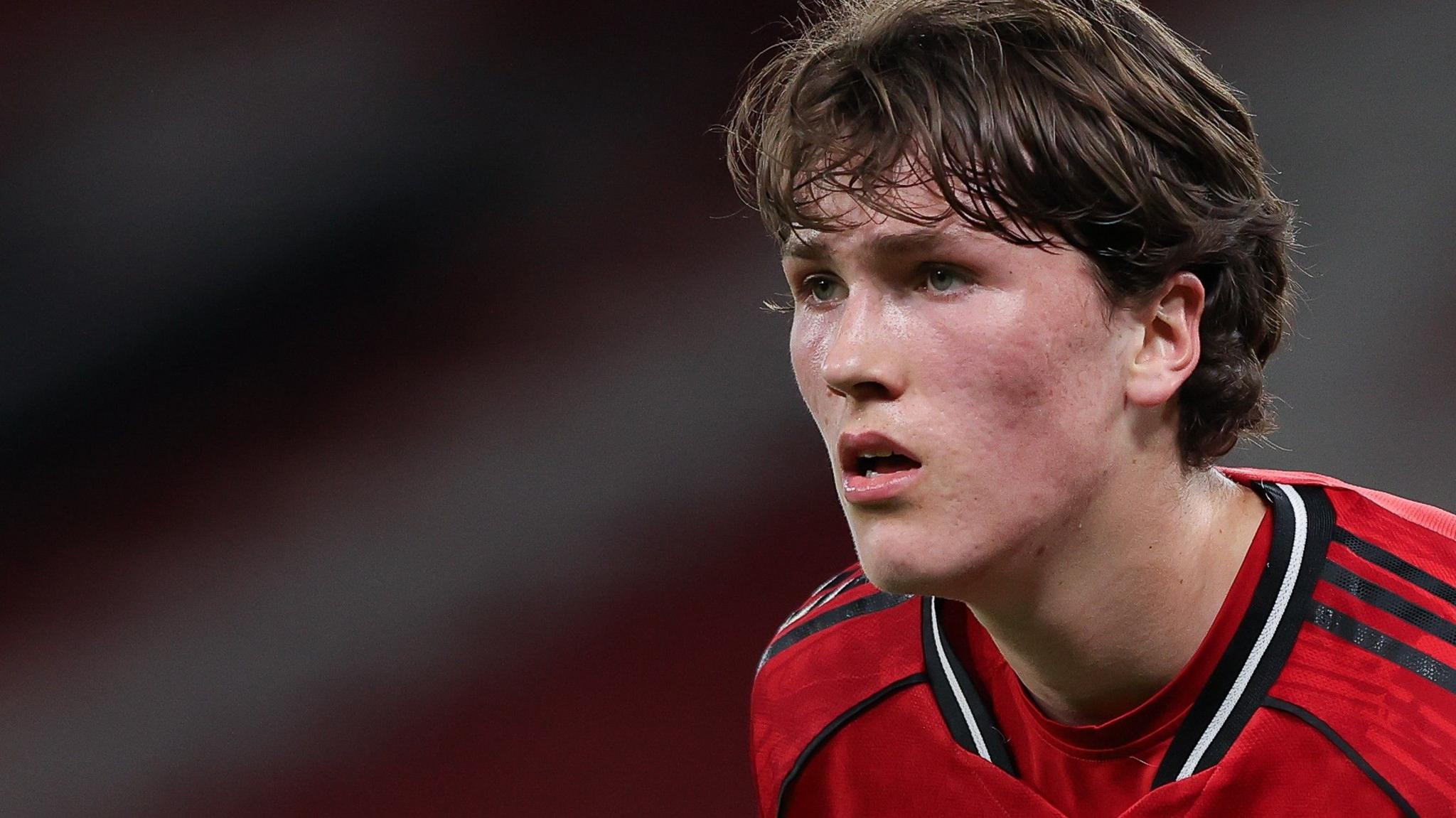 Dan Armer of Manchester United