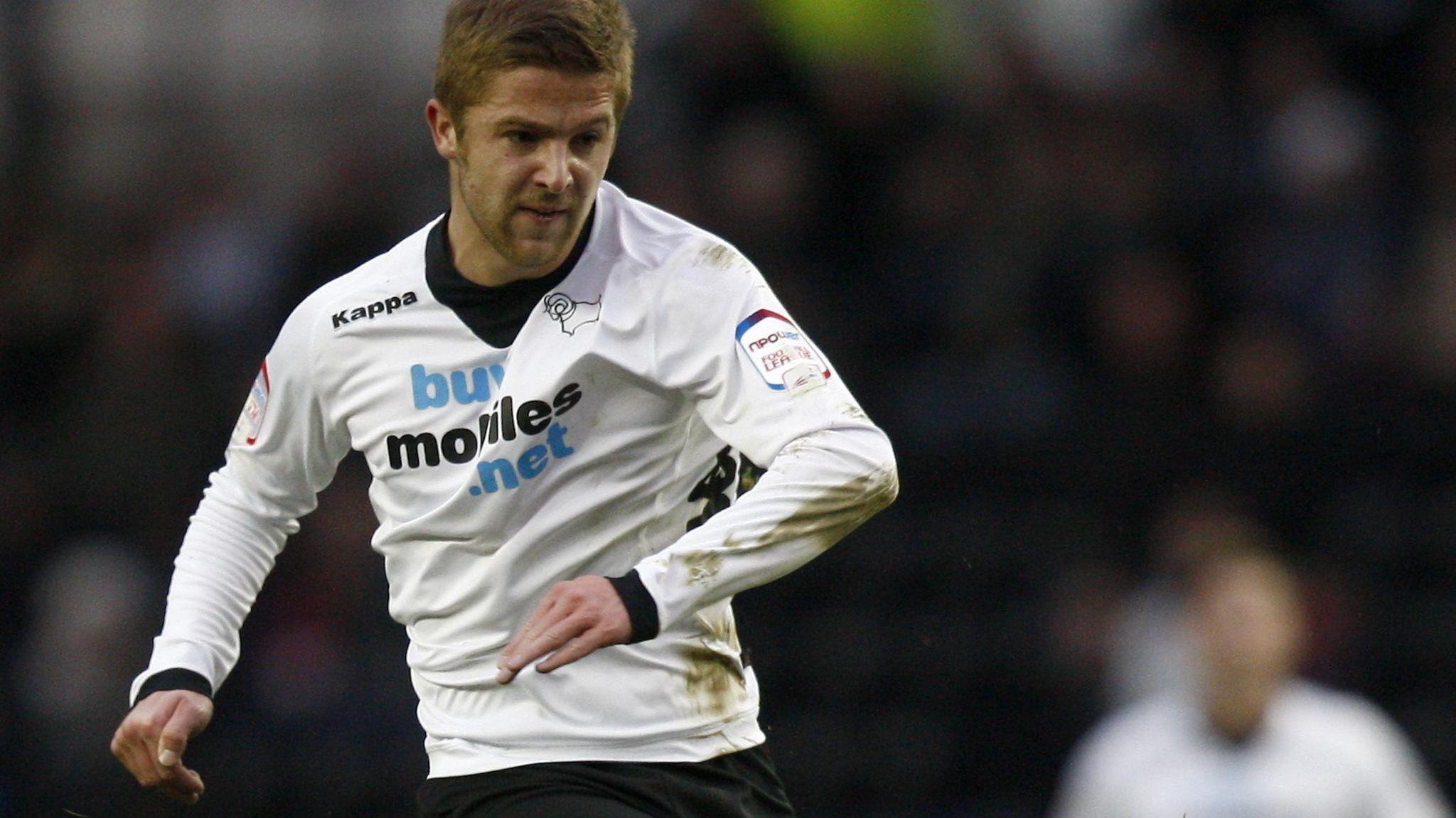 Michael Jacobs in action for Derby in 2013