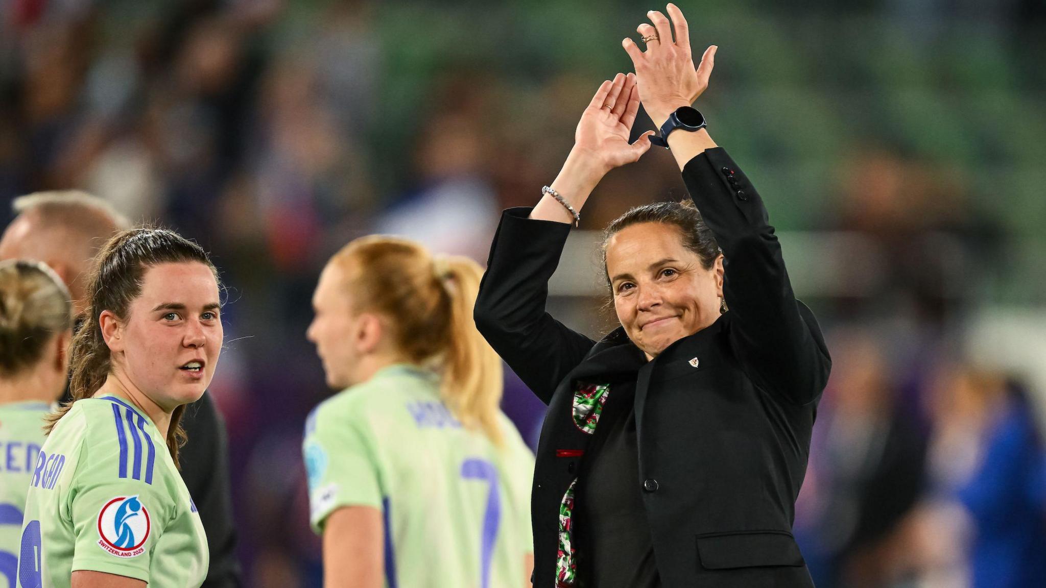 Rhian Wilkinson applauds nan fans