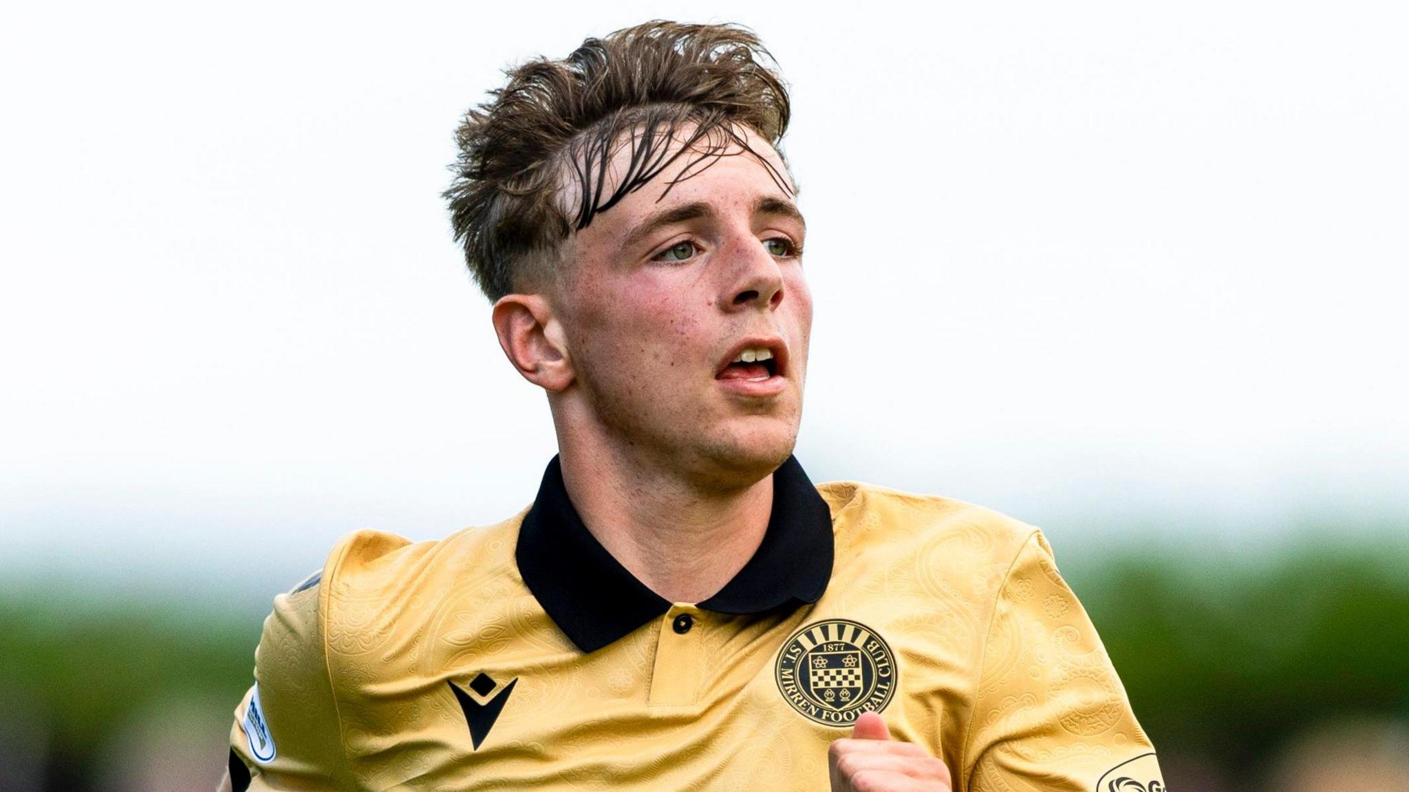 St Mirren forward Luke Douglas