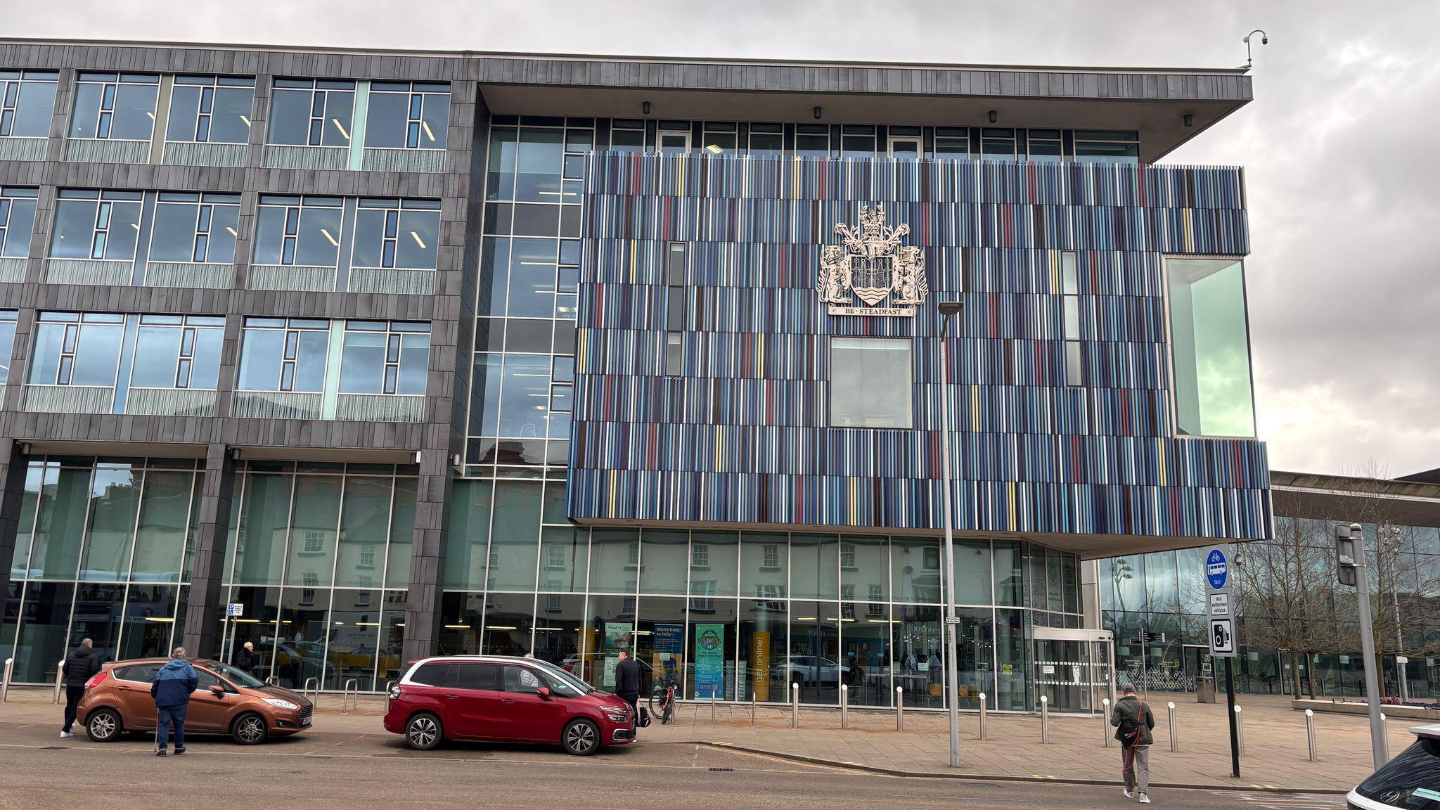 A photo of the exterior of Doncaster Civic Office.