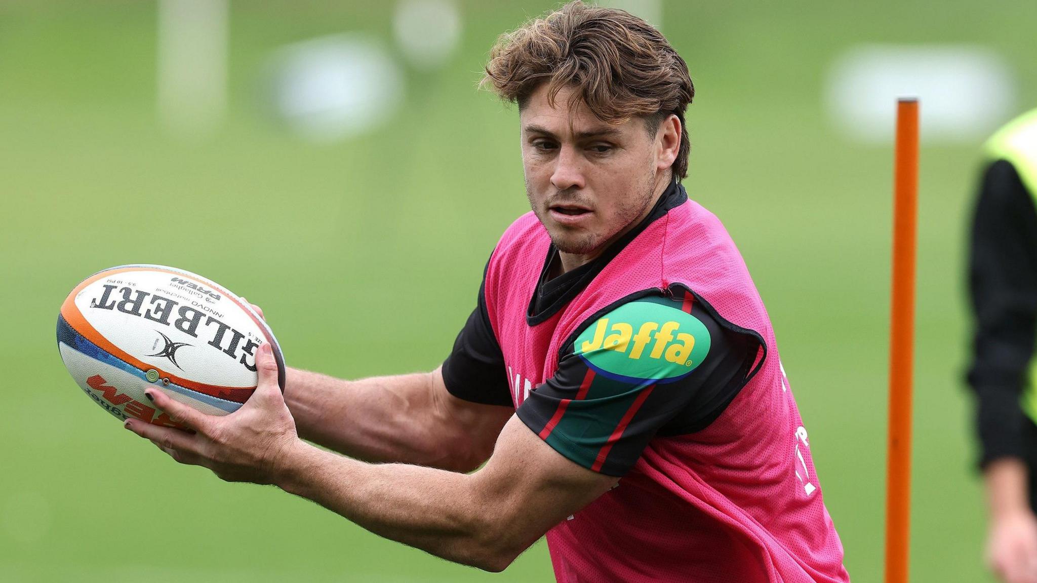 James O'Connor training at Leicester Tigers