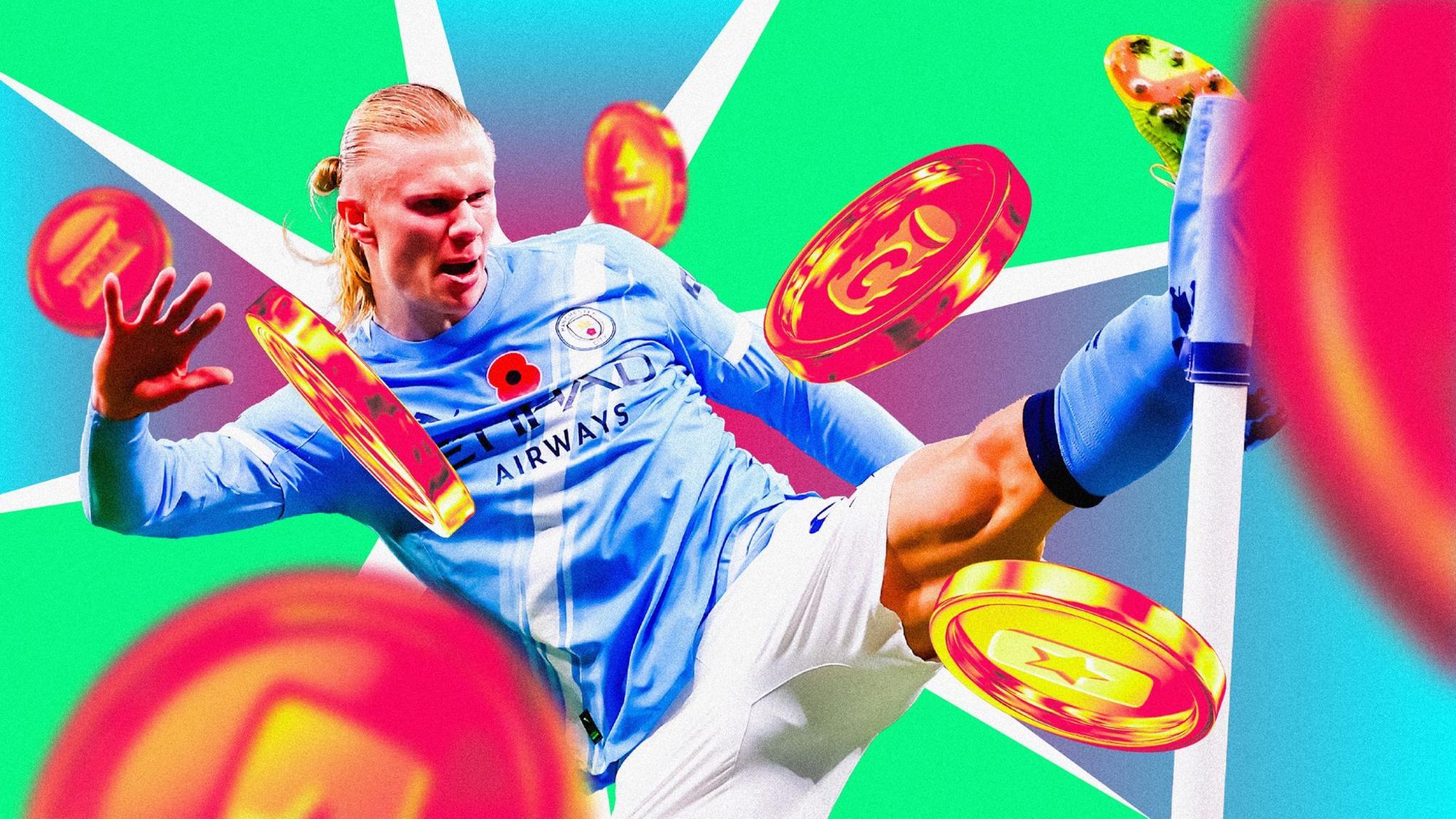 Erling Haaland to illustrate an article about the key FPL talking points