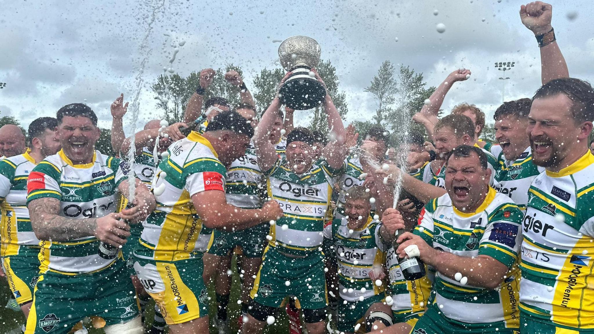 Guernsey lift the Siam Cup