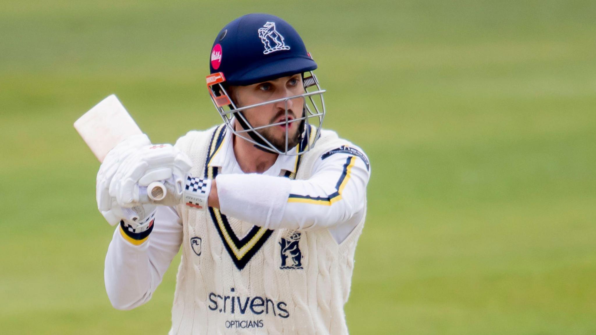Ed Barnard batting
