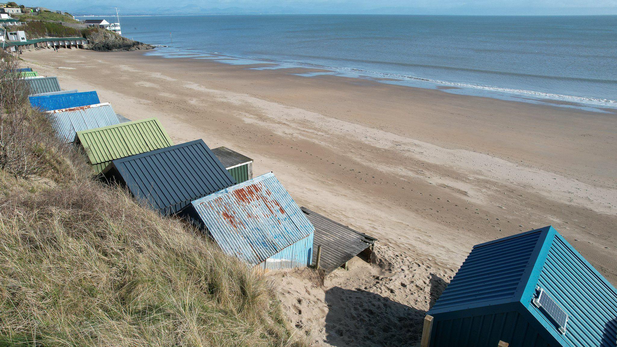Llain traeth Abersoch