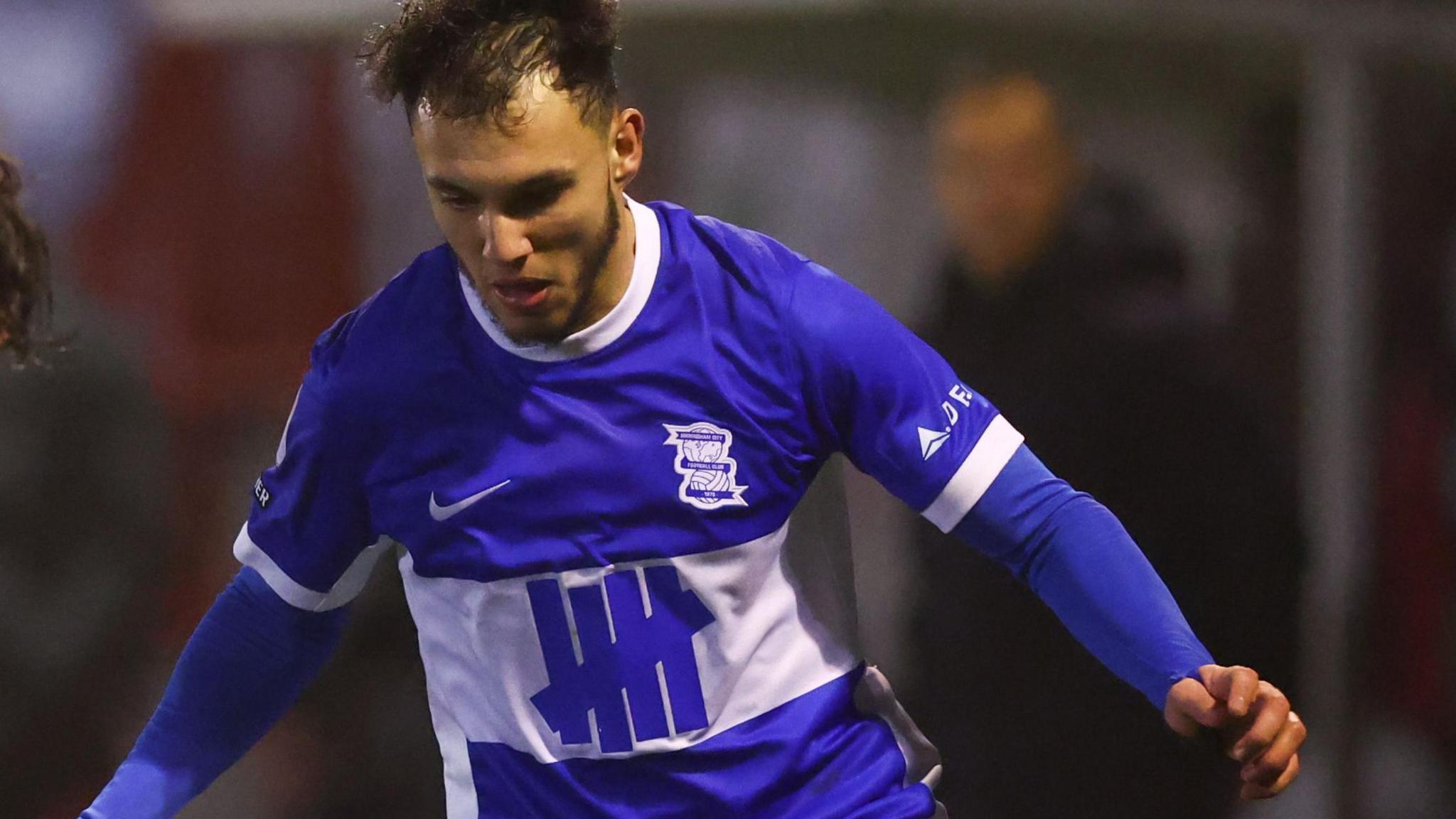 Blues defender Lee Buchanan was only four games into his comeback after a calf injury