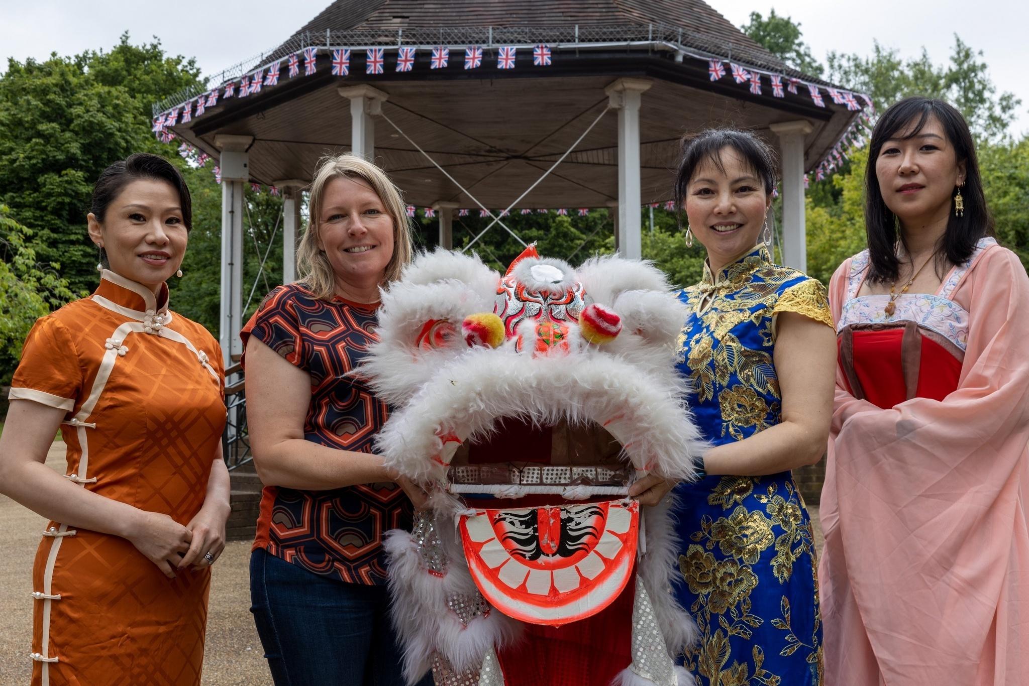 Preparations for the We Are Telford Carnival