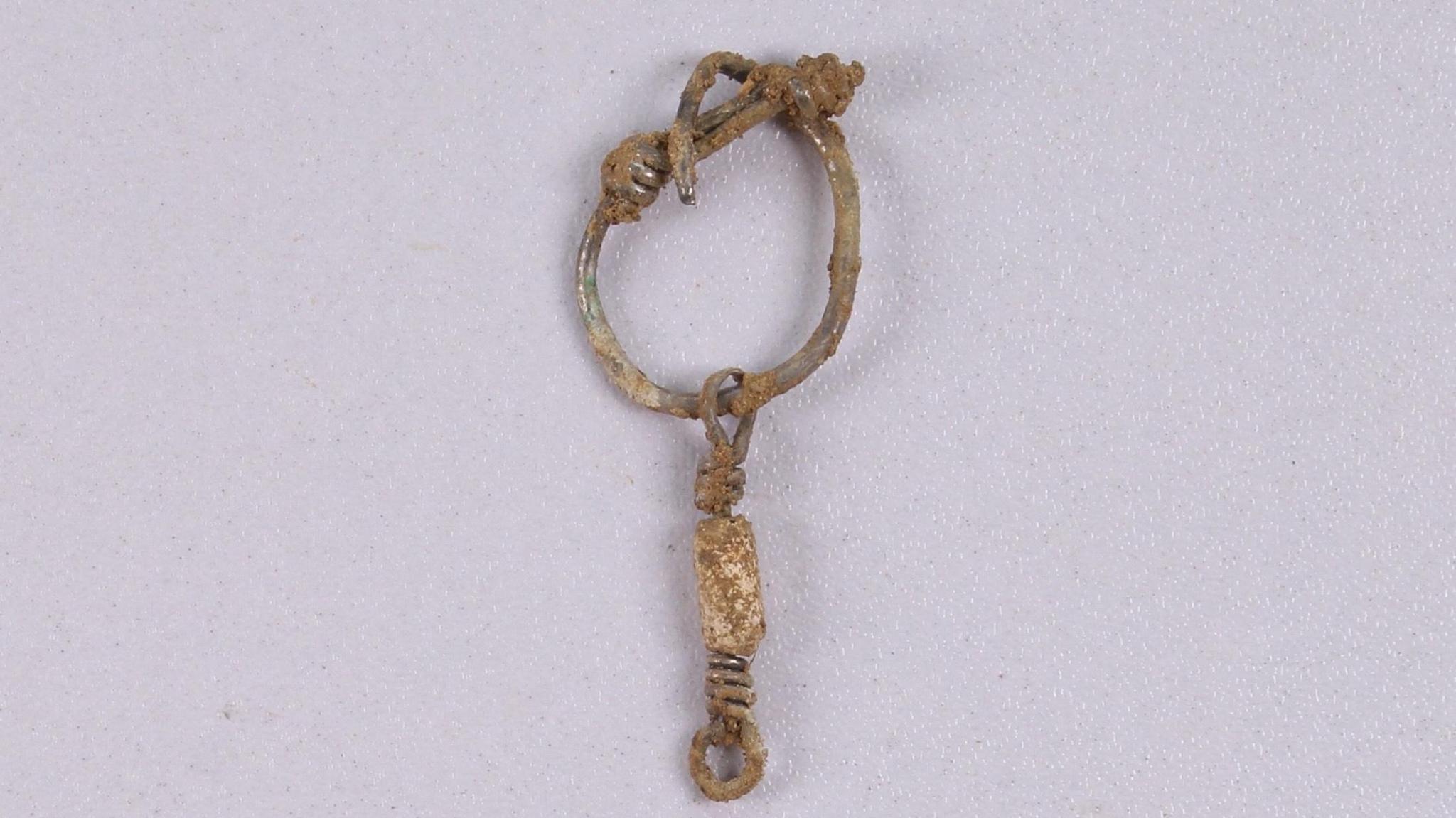 A single earring found as part of a pair