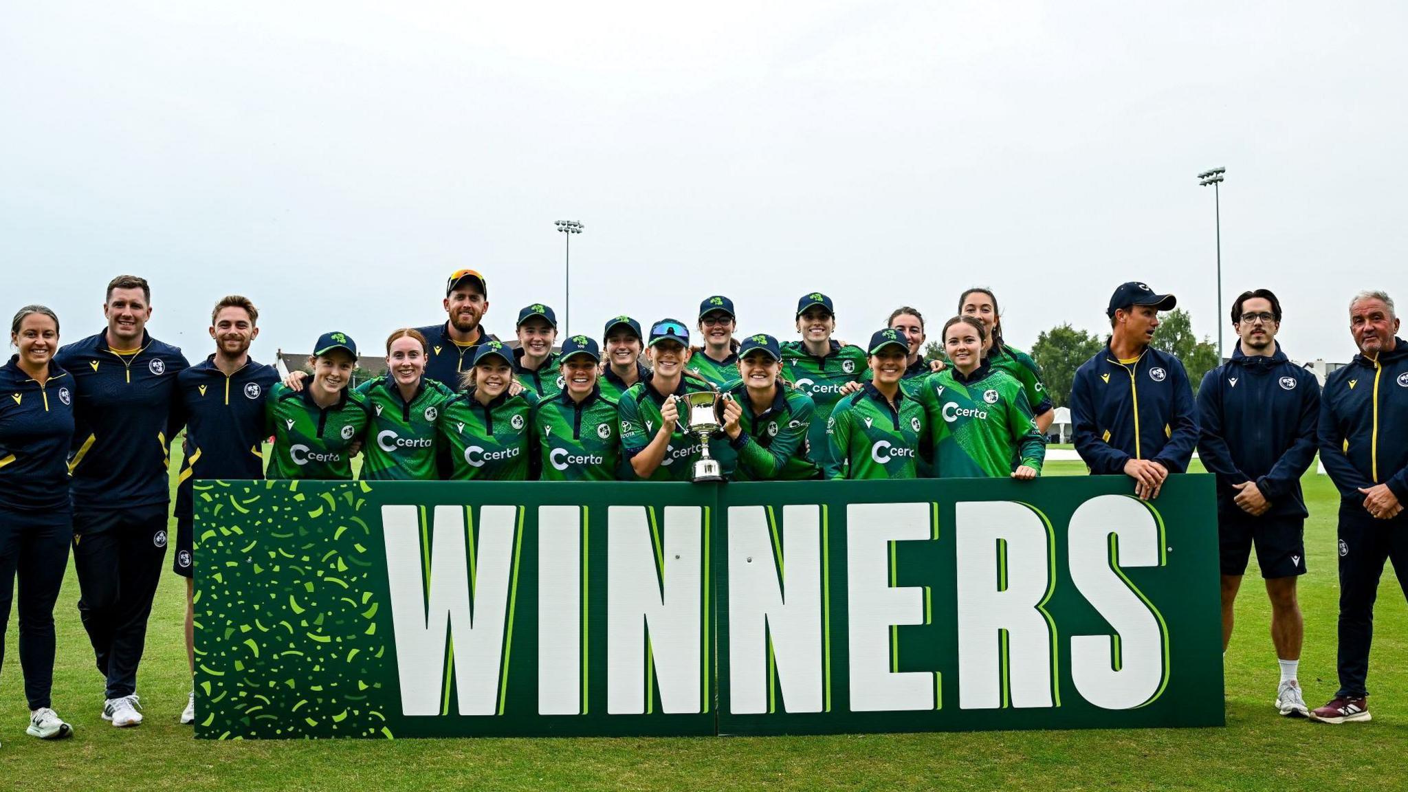Ireland Women observe their 3-0 bid win