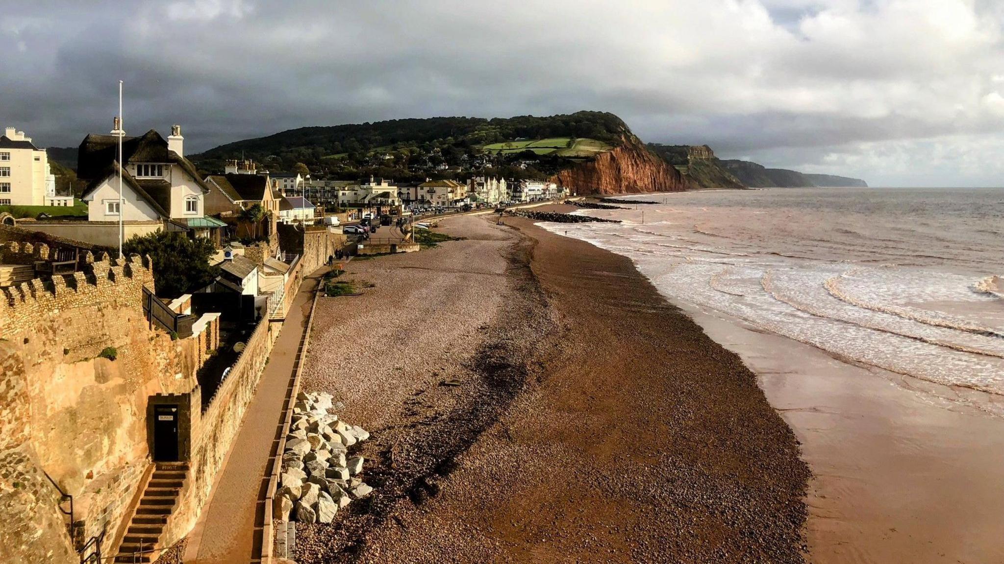 Sidmouth coast