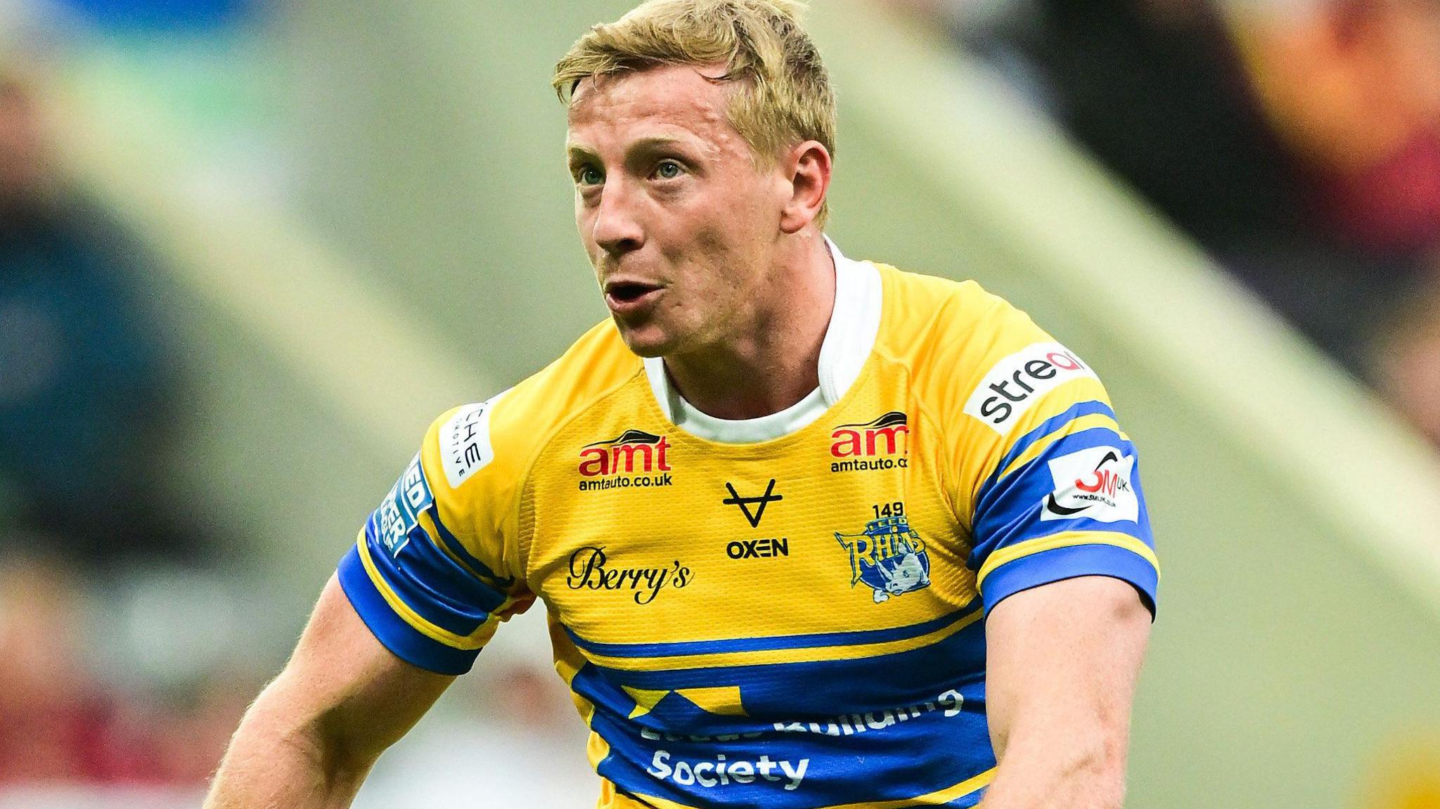 Lachlan Miller in action for Leeds Rhinos last season