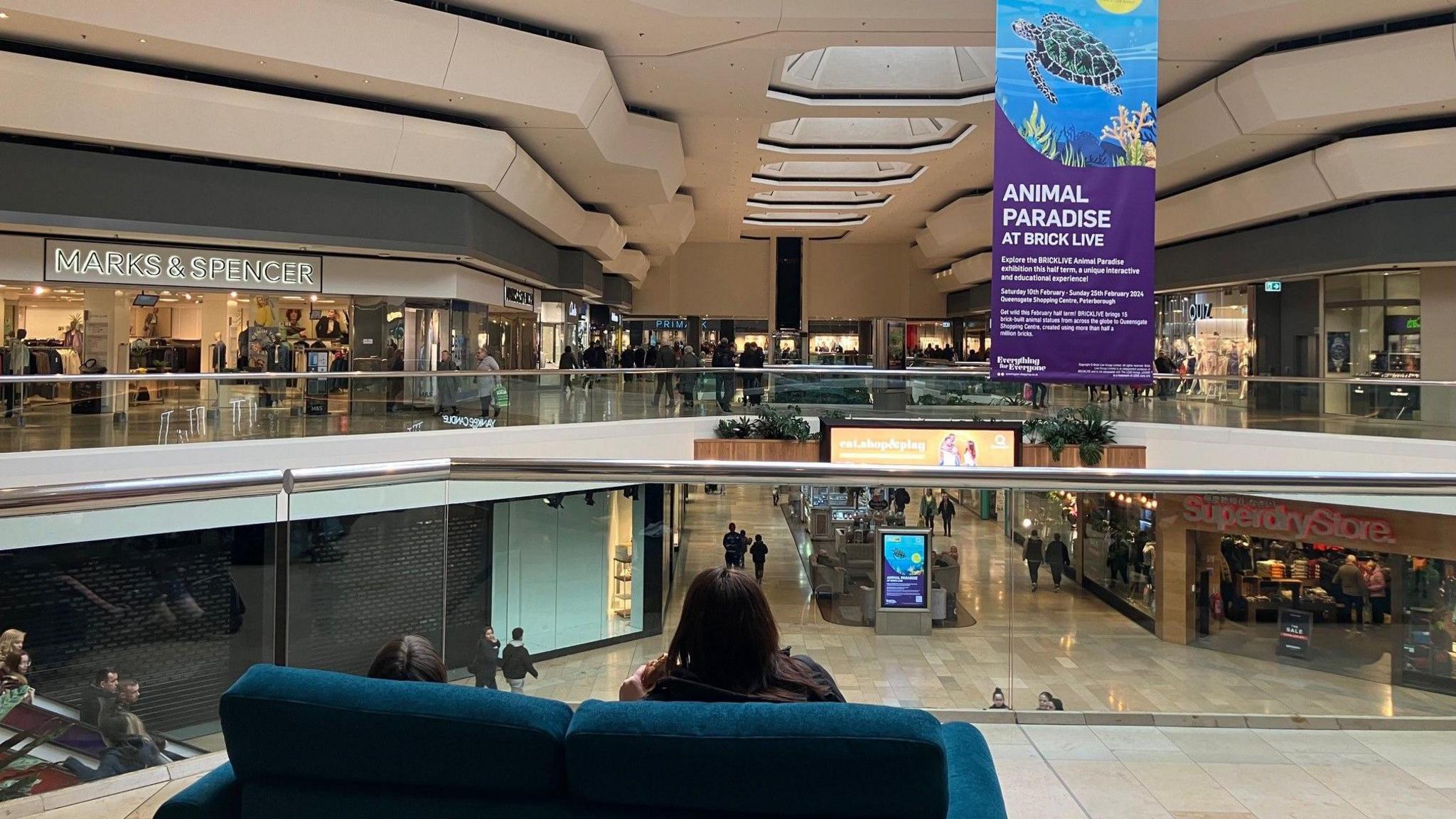 Marks & Spencer in Peterborough's Queensgate shopping centre