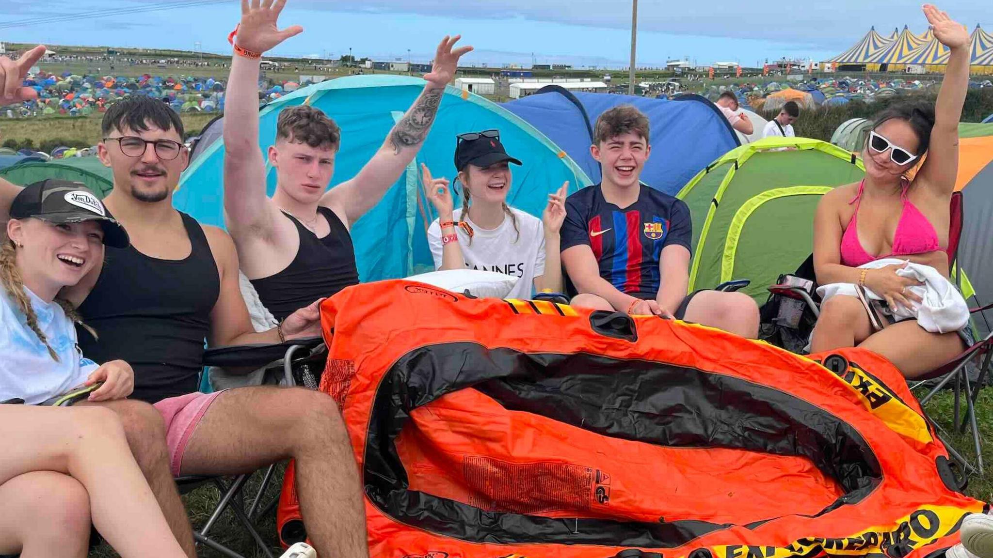 Boardmasters campers