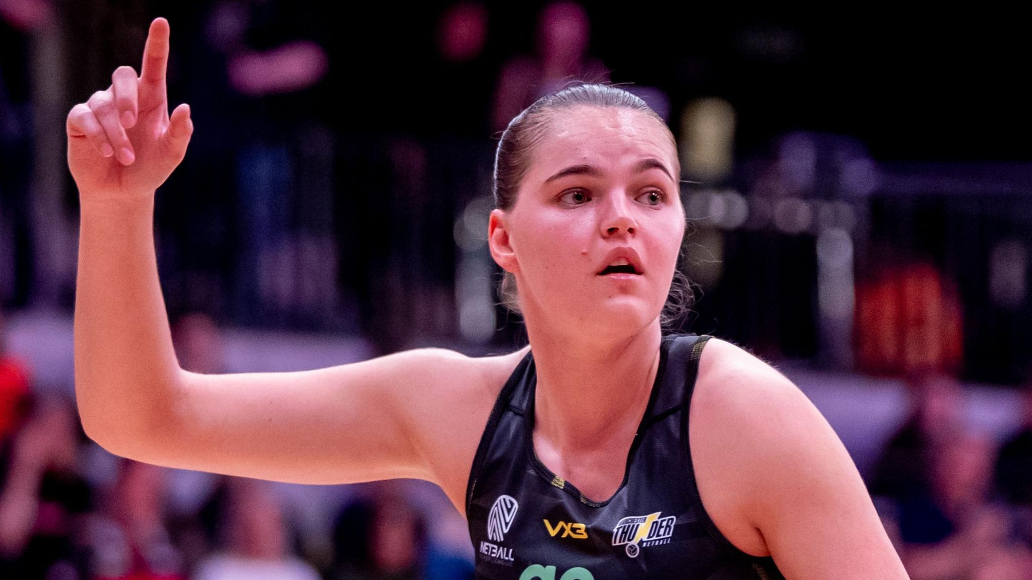 Manchester Thunder's Elmere van der Berg