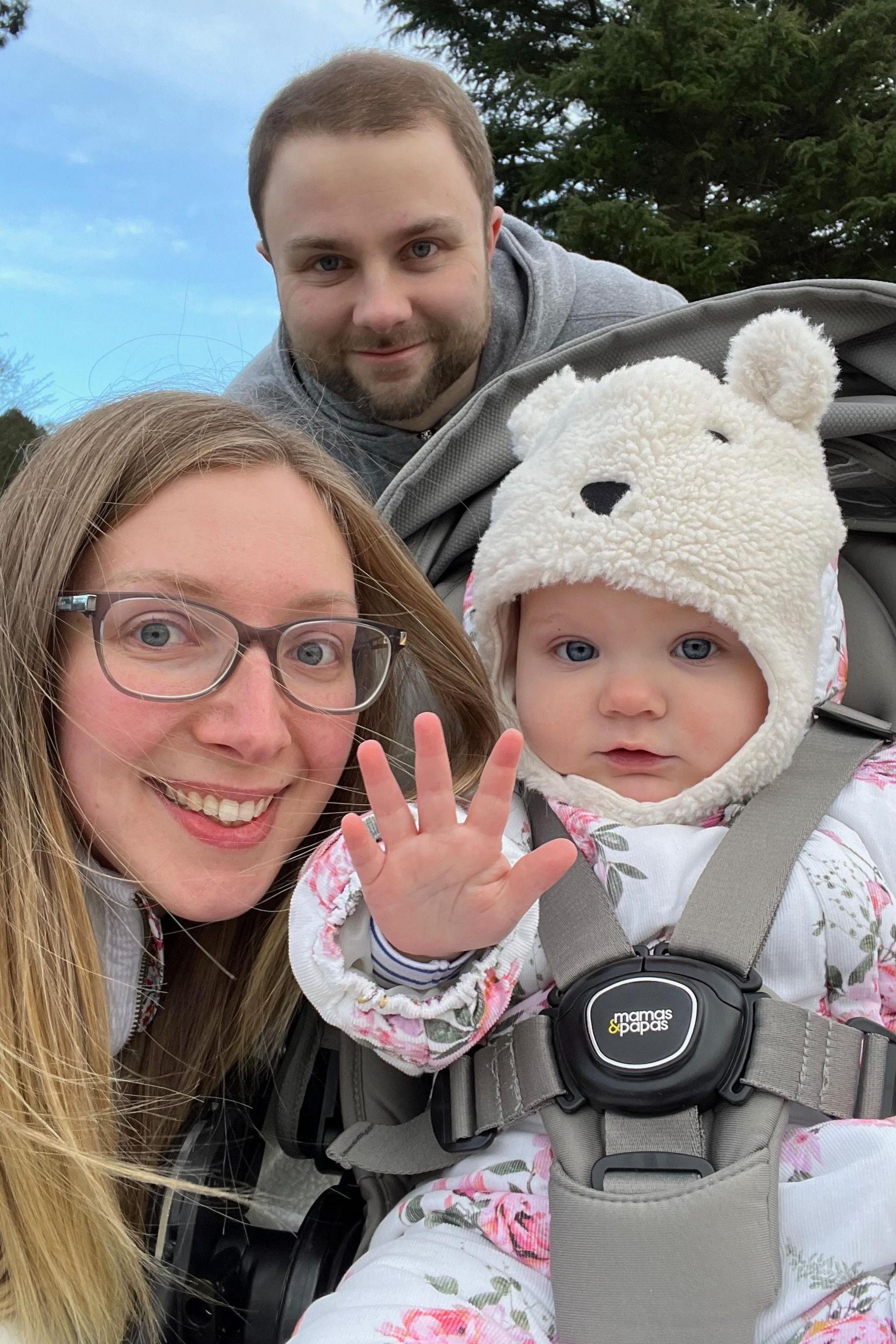 Lucie, Chris and Elodie