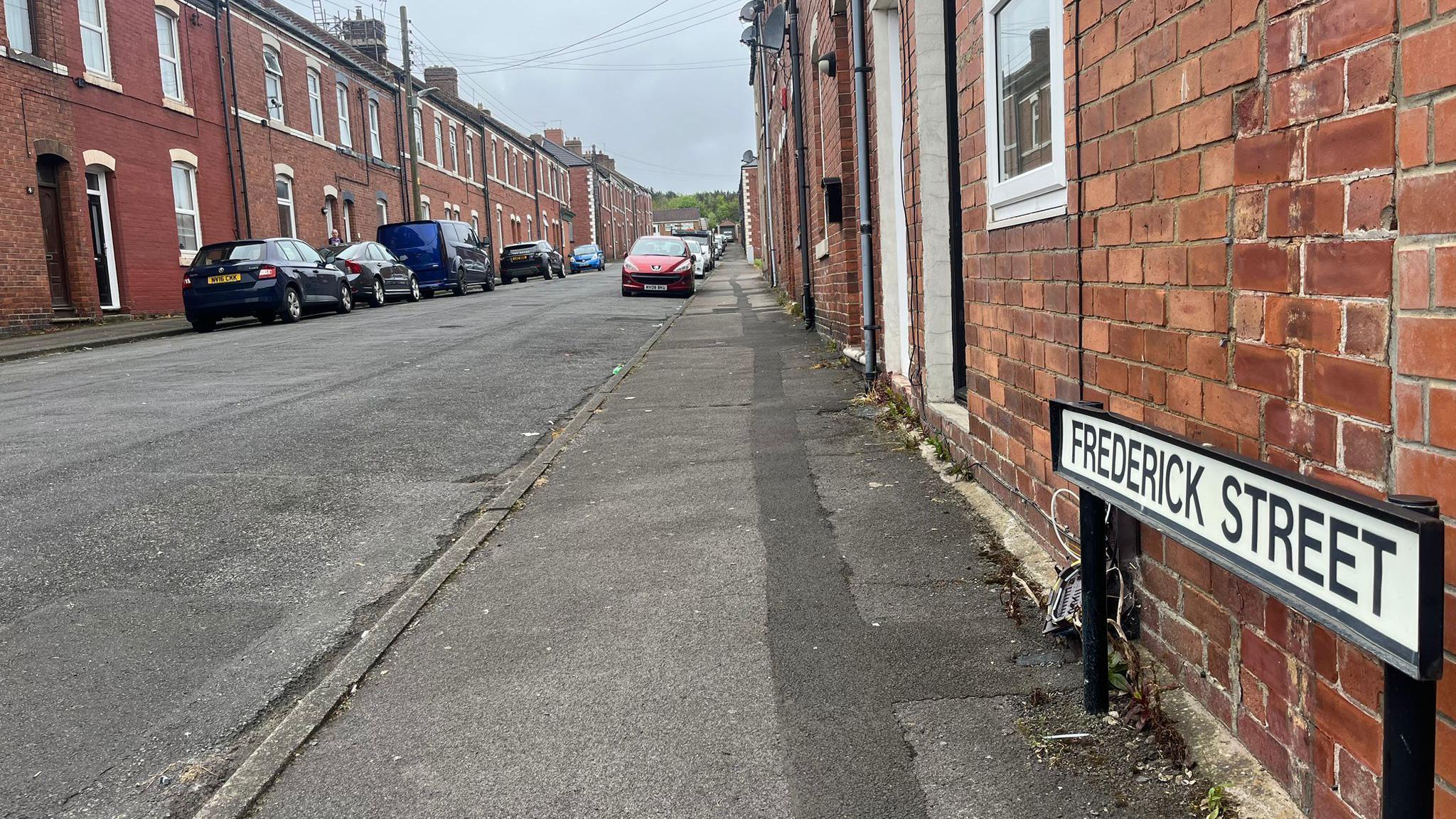 A general view of Frederick Street