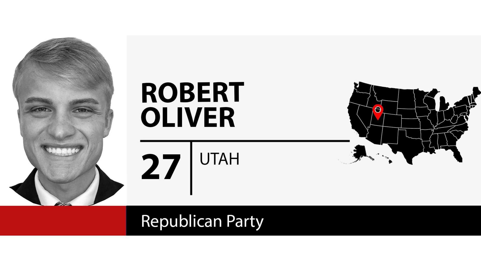 Graphic of Republican voter Robert Oliver