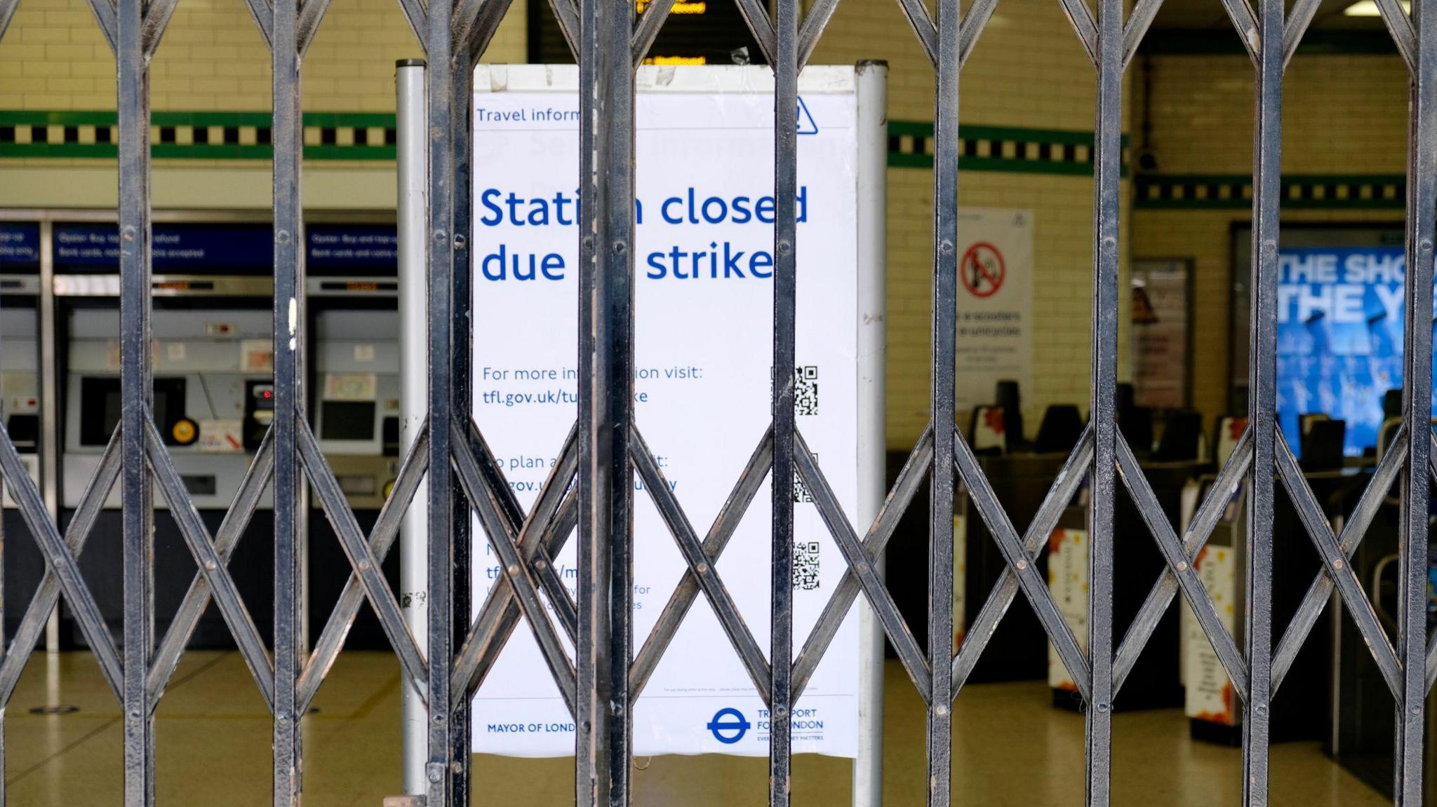 Closed station.