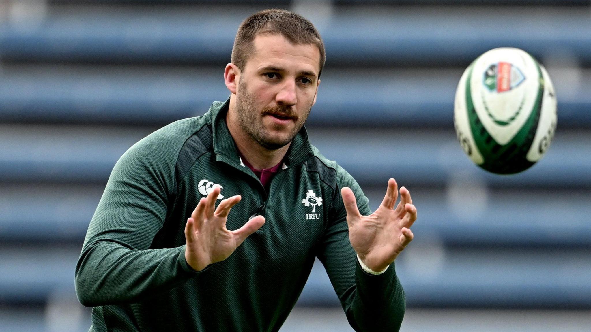 Stuart McCloskey in Ireland training