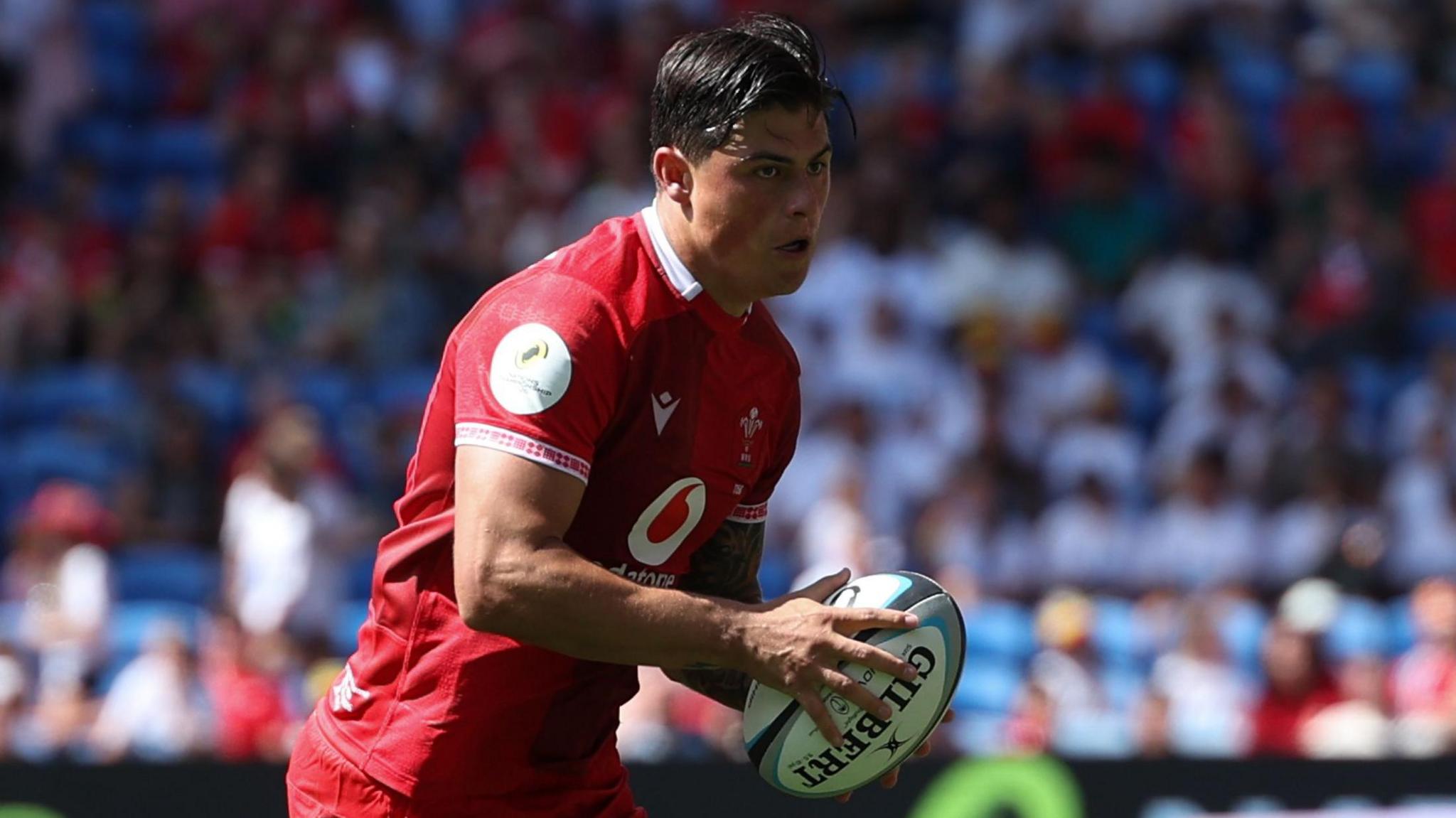 Louis Rees-Zammit has scored 16 Test tries for Wales and toured South Africa with the British and Irish Lions