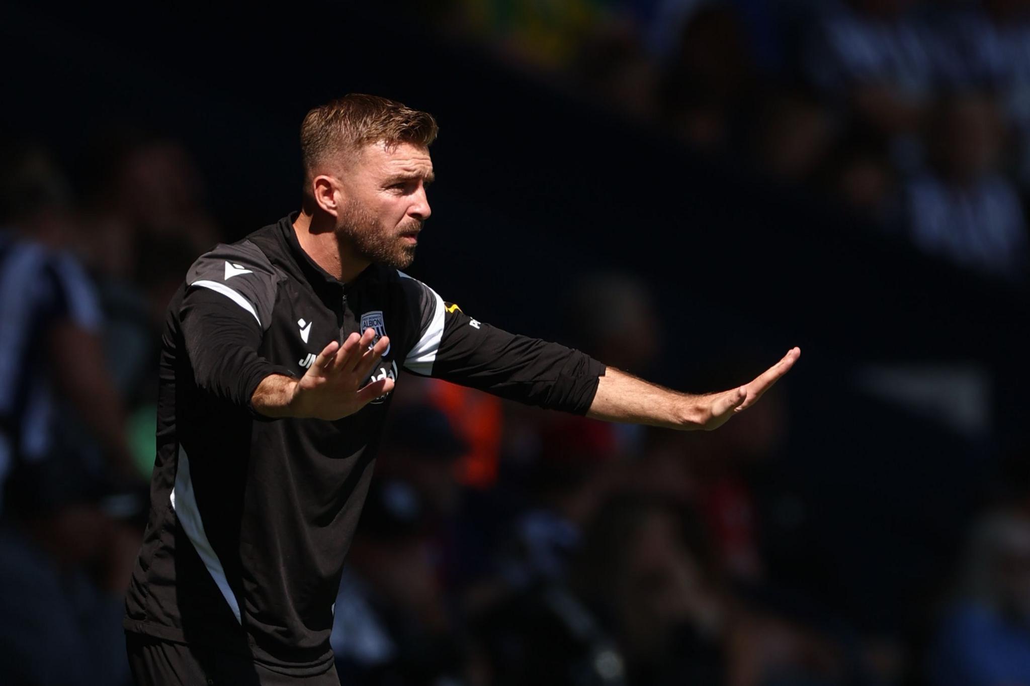 West Bromwich Albion boss James Morrison keeps things calm at The Hawthorns