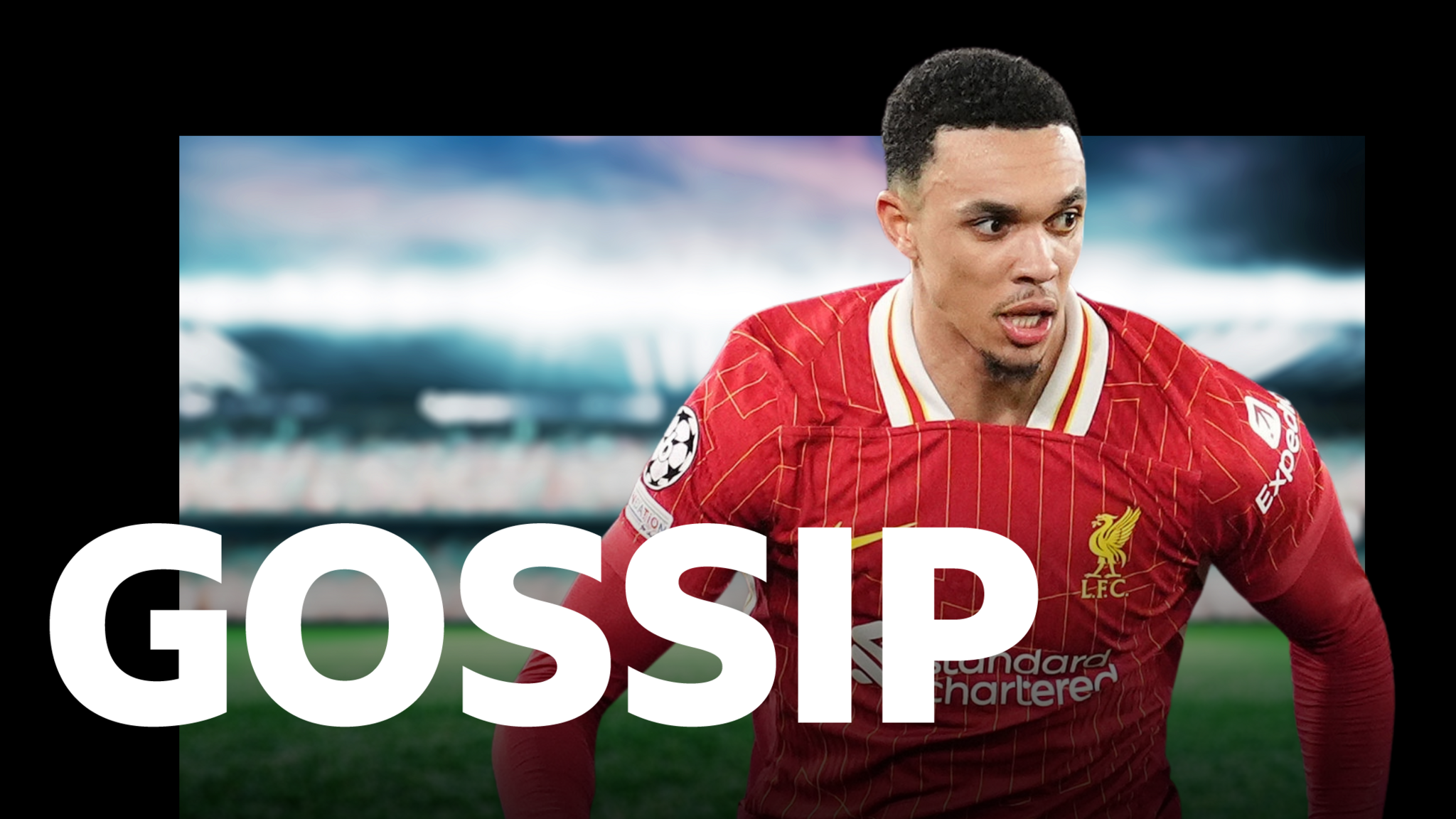 BBC Sport Gossip graphic featuring image of Trent Alexander-Arnold