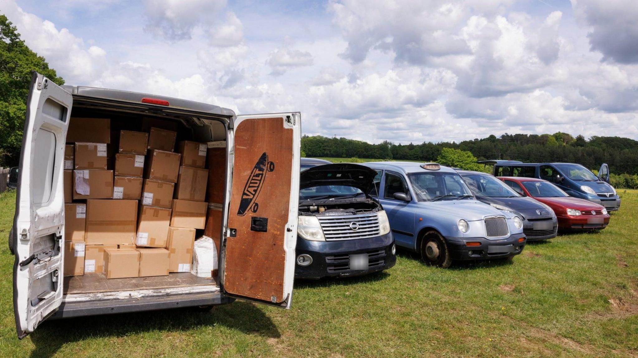 Vehicles that have been donated to Ukraine