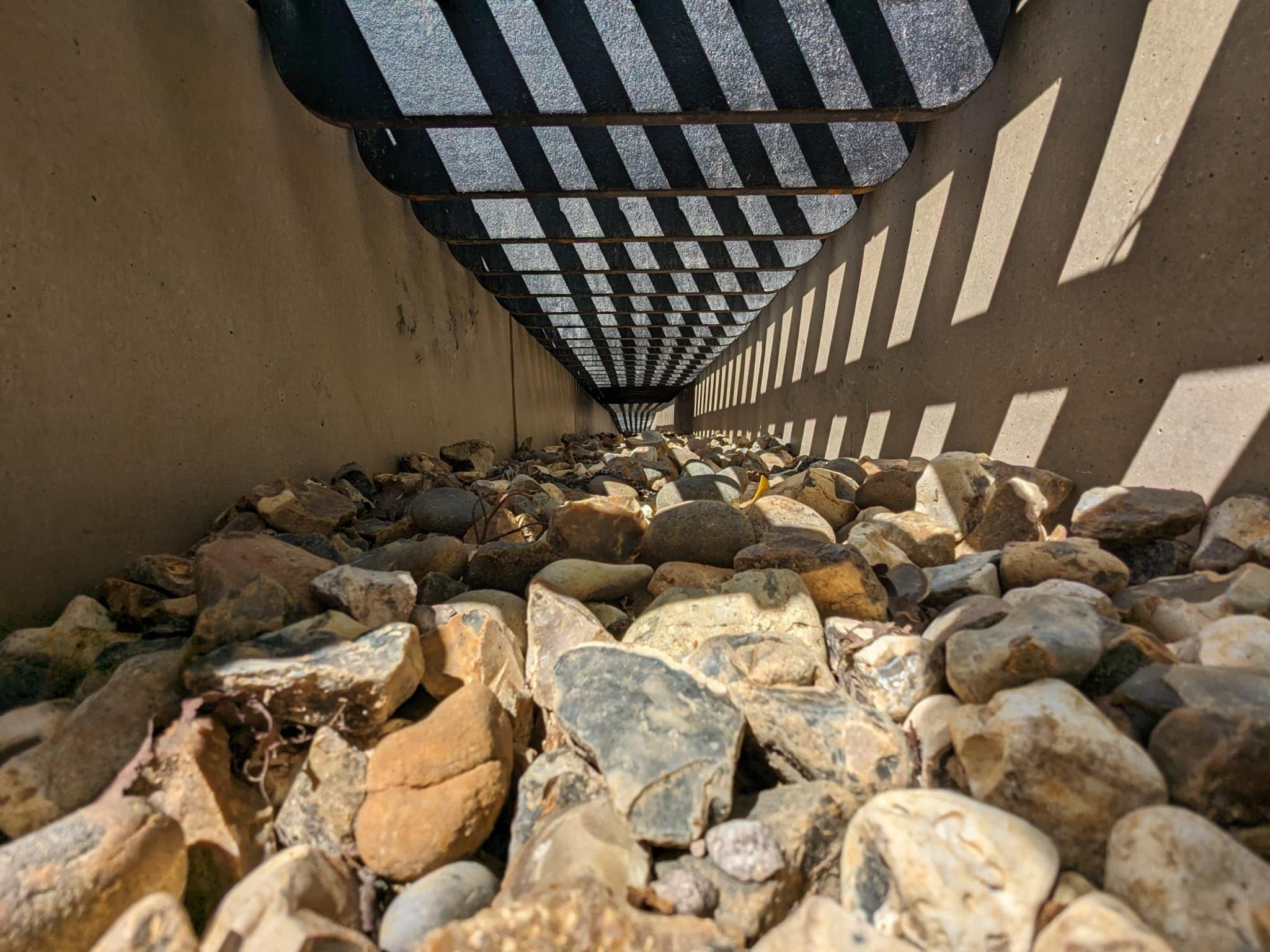 View of an adder tunnel in Berkshire from the entrance