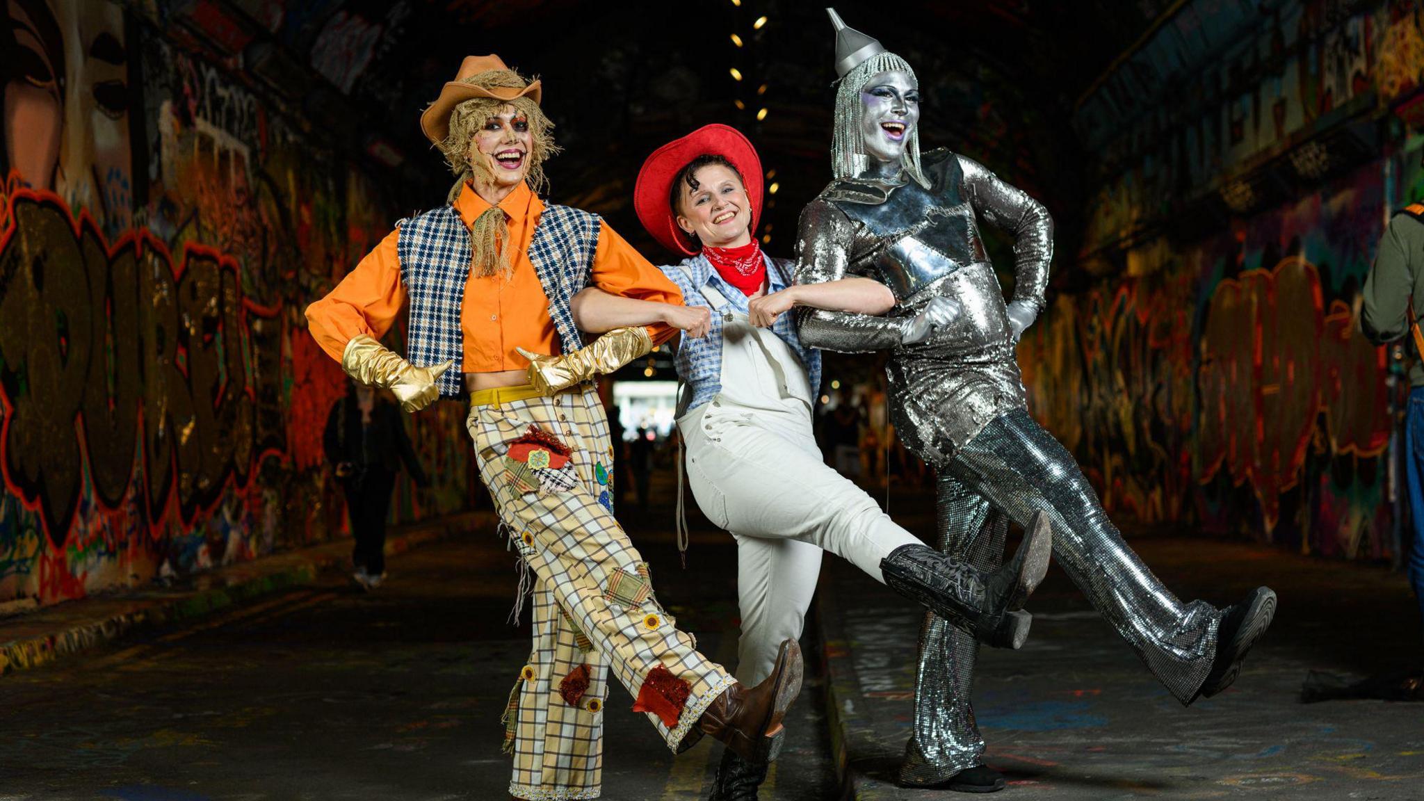 cast from the Wicked Witches production