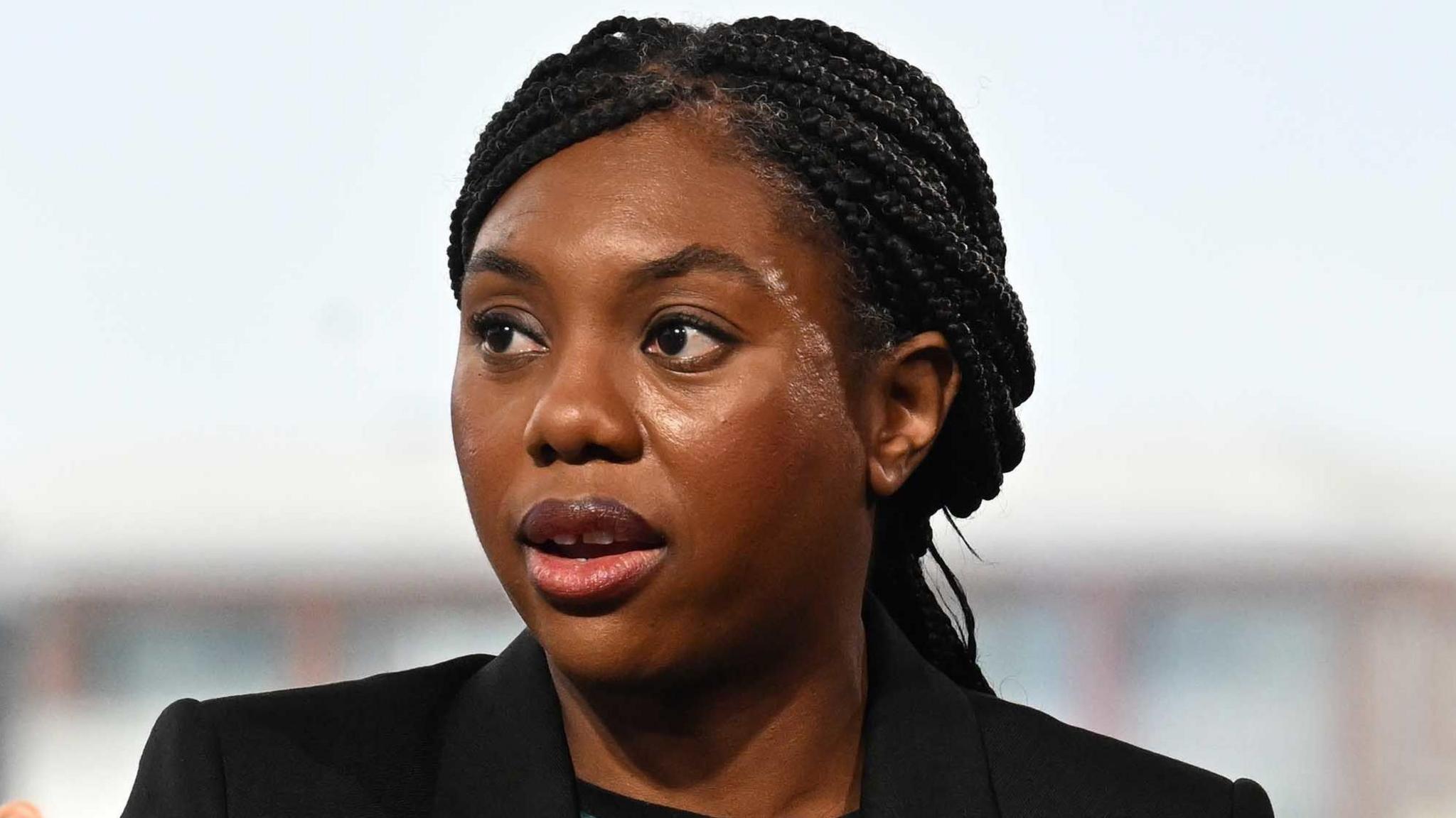 Conservative Party leadership contender Kemi Badenoch, appearing on Sunday with Laura Kuenssberg