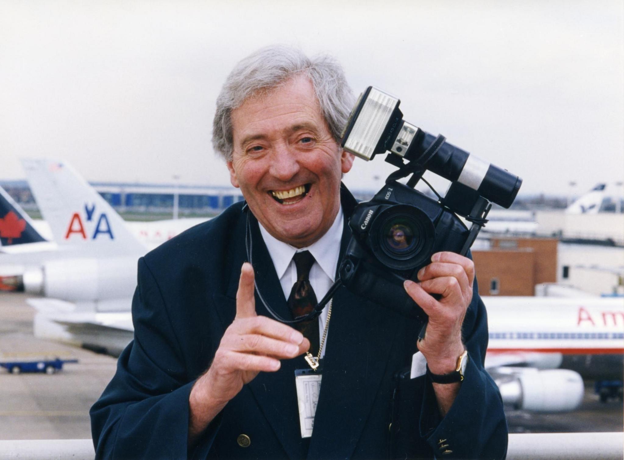 Dennis Stone at Heathrow Airport