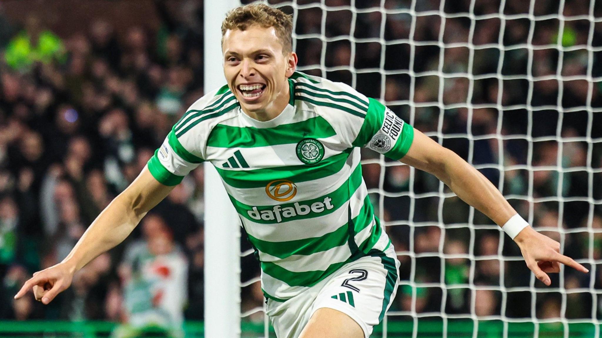 Celtic's Alistair Johnston on his rich vein of scoring form - BBC Sport