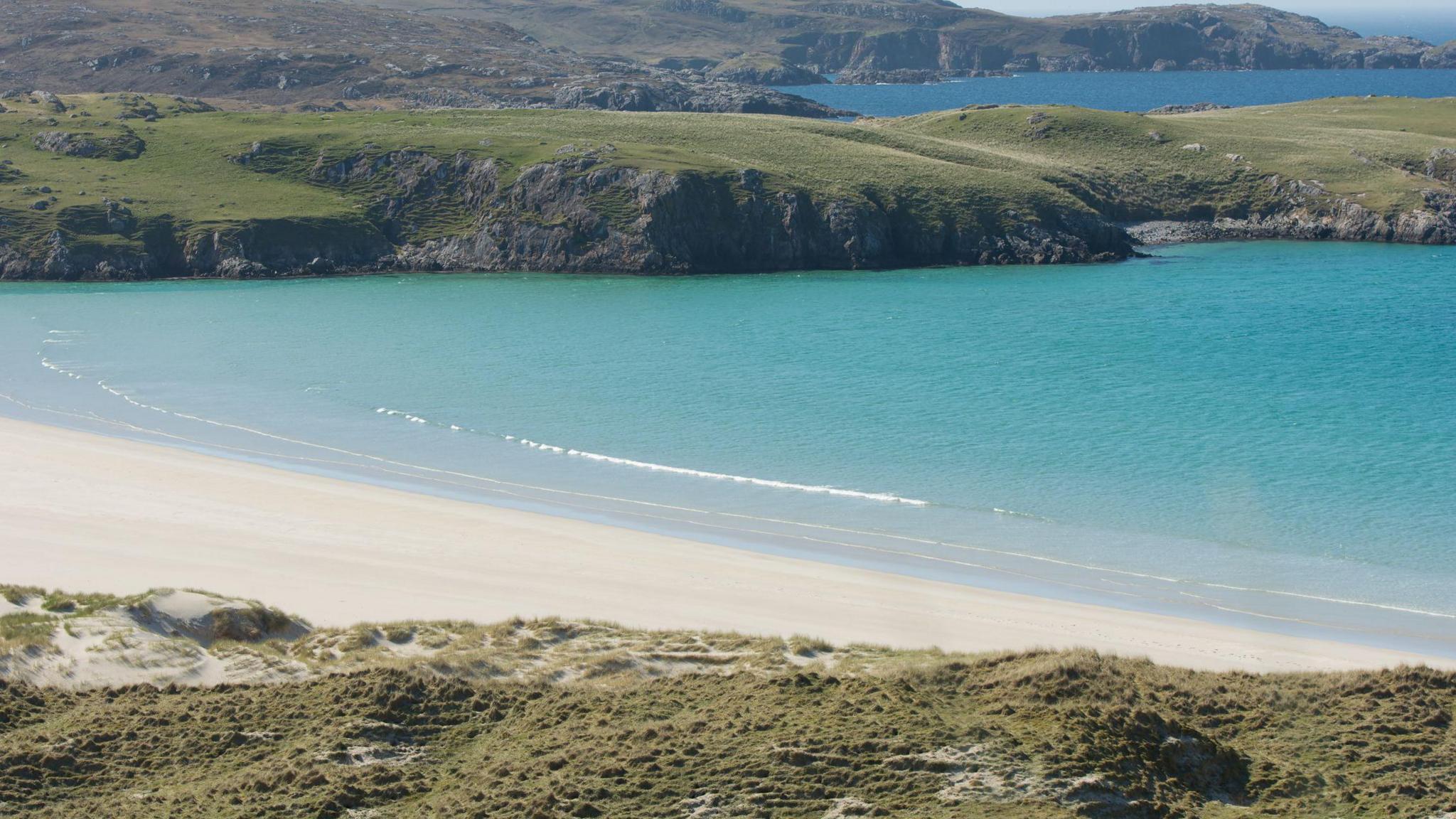 Tràigh Eadar Dhà Fhadhal, Sgìr' Ùig' Leòdhais