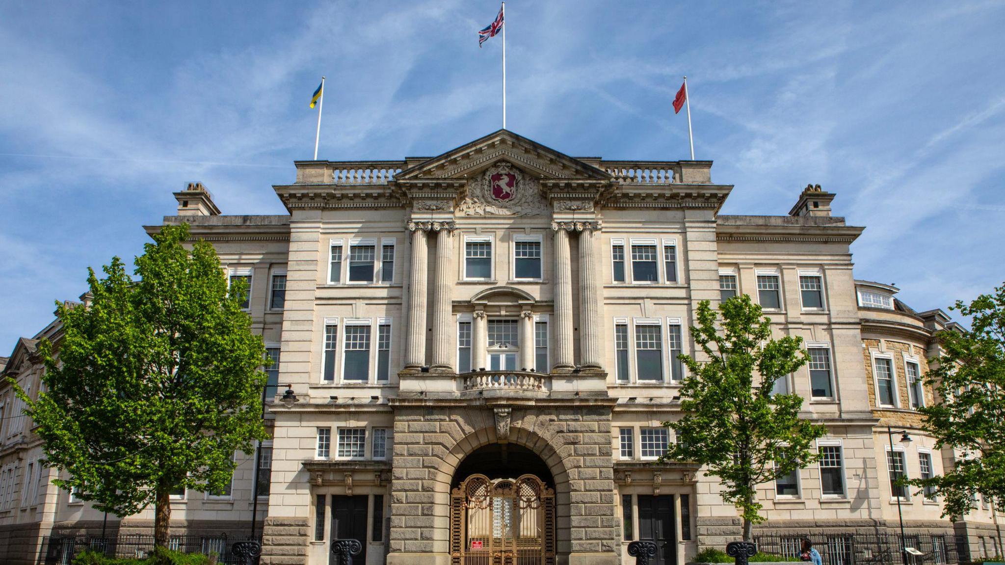County Hall in Maidstone, Kent - stock photo