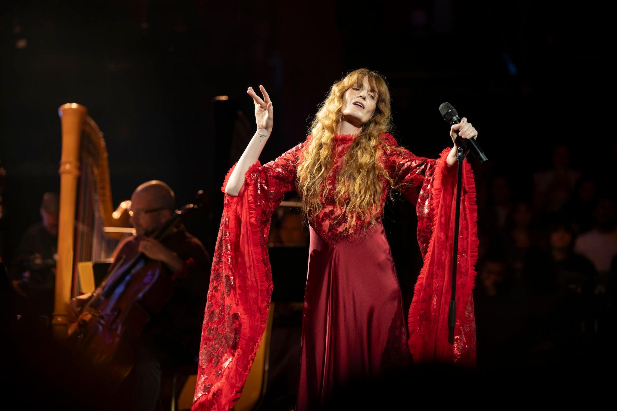 Florence + The Machine play at the Proms