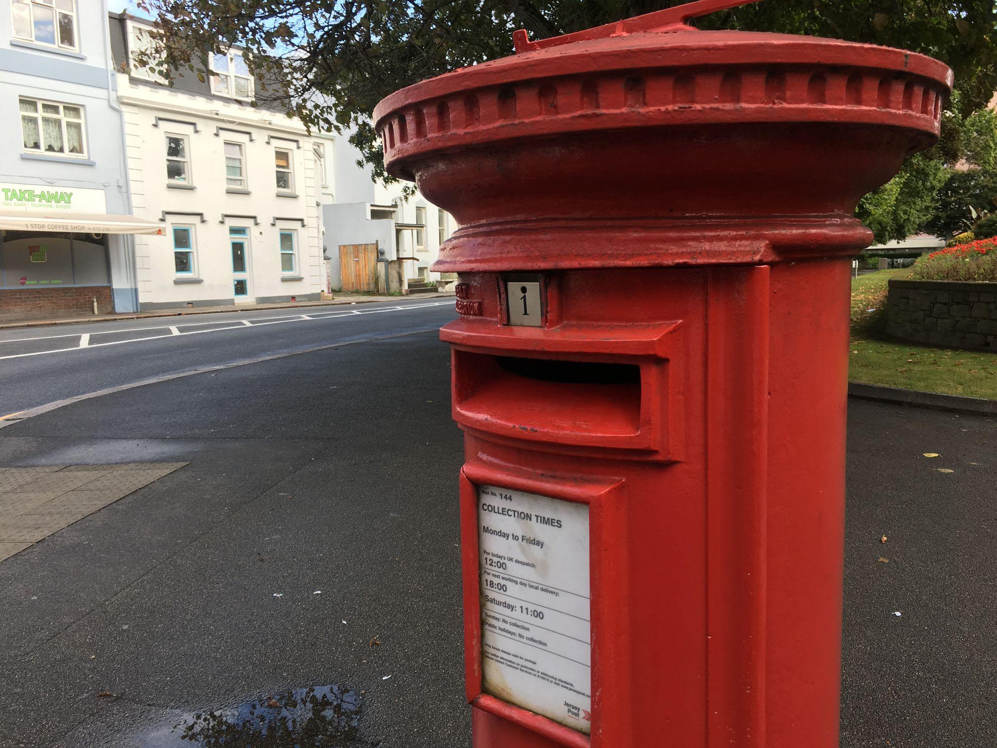 Jersey post box