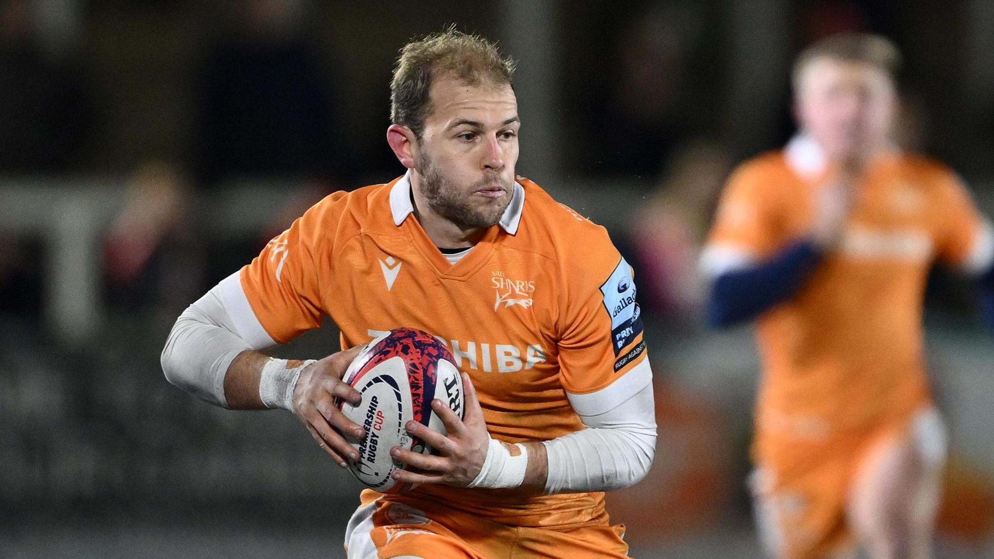 Will Addison playing for Sale wearing their orange away kit
