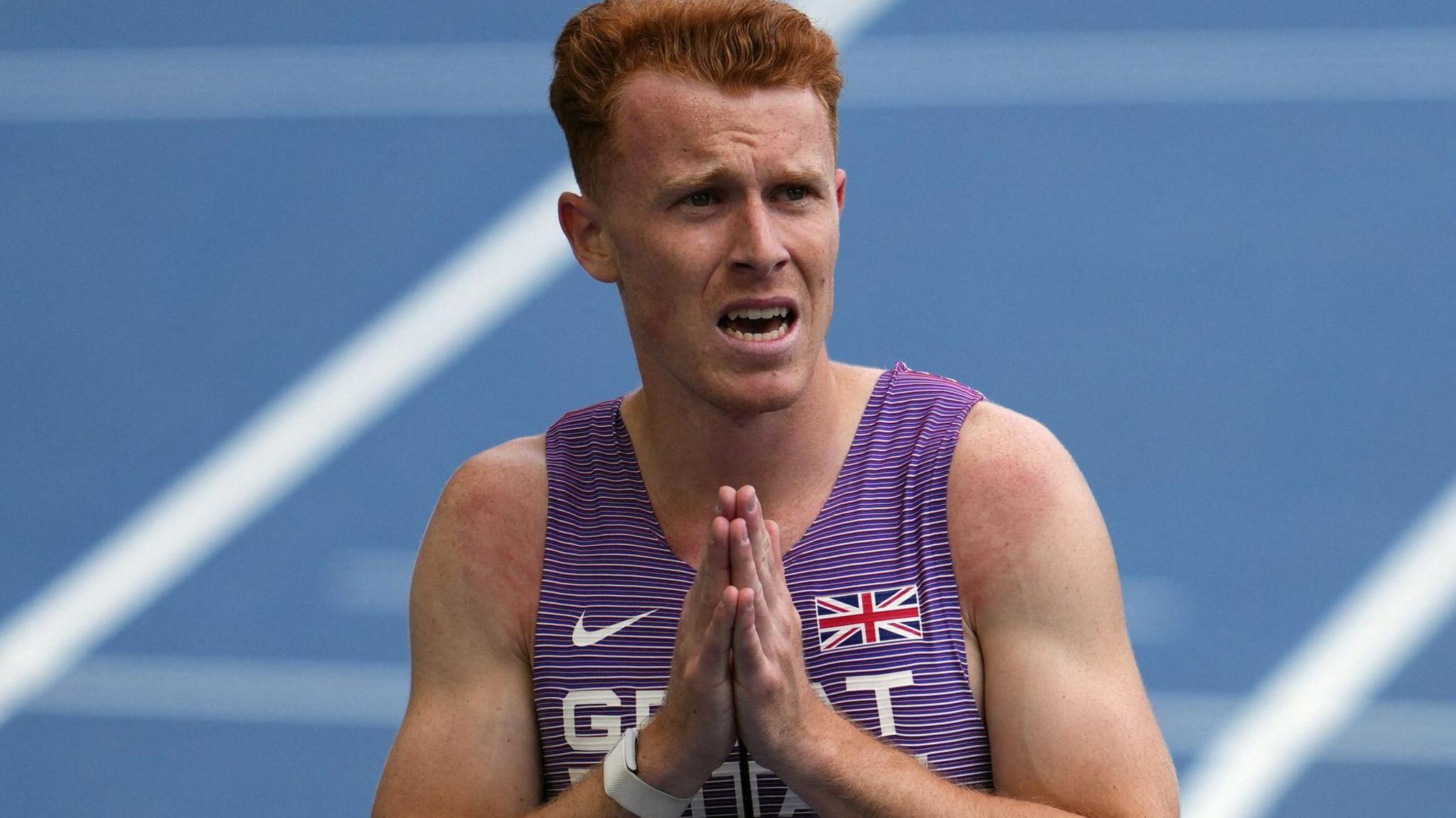 Alastair Chalmers after his race in Rome