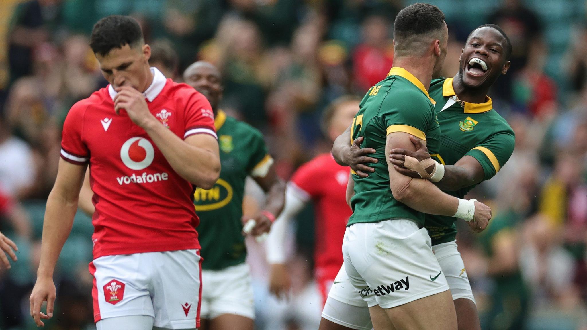 Wales were beaten 41-13 in last weekend's international against South Africa