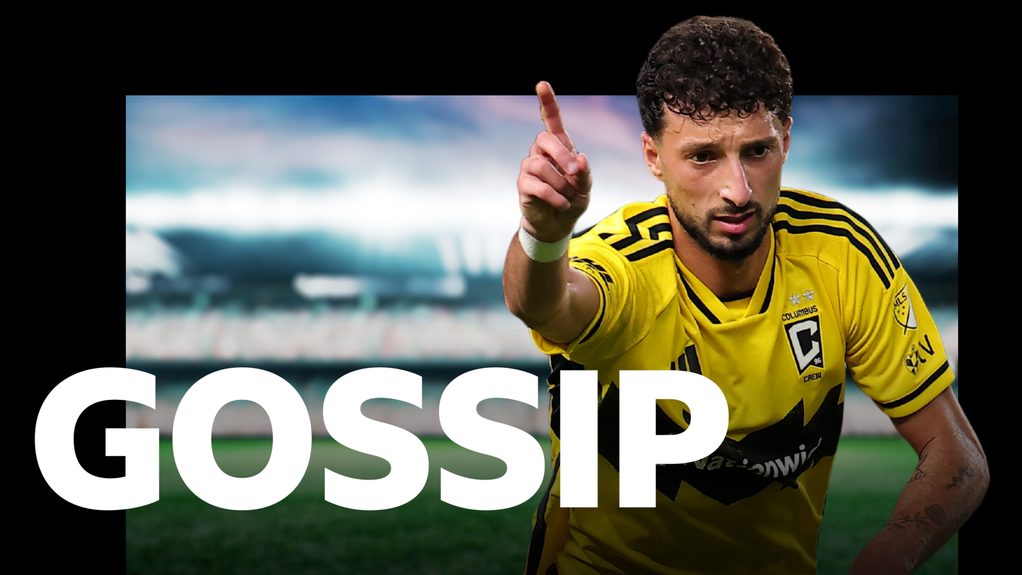 Columbus Crew striker Wessam Abou Ali celebrates