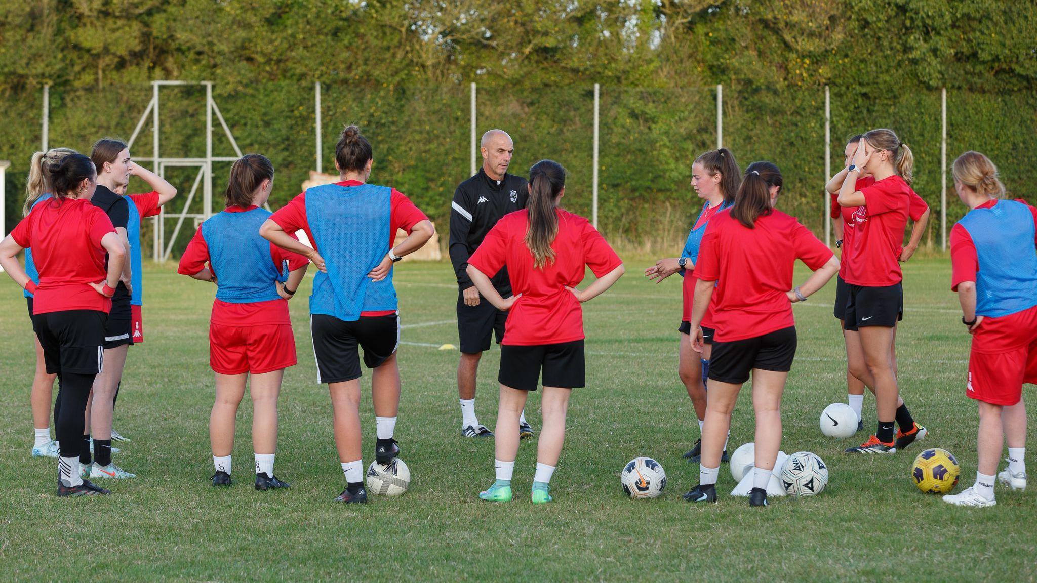 Jersey Bulls Women training session