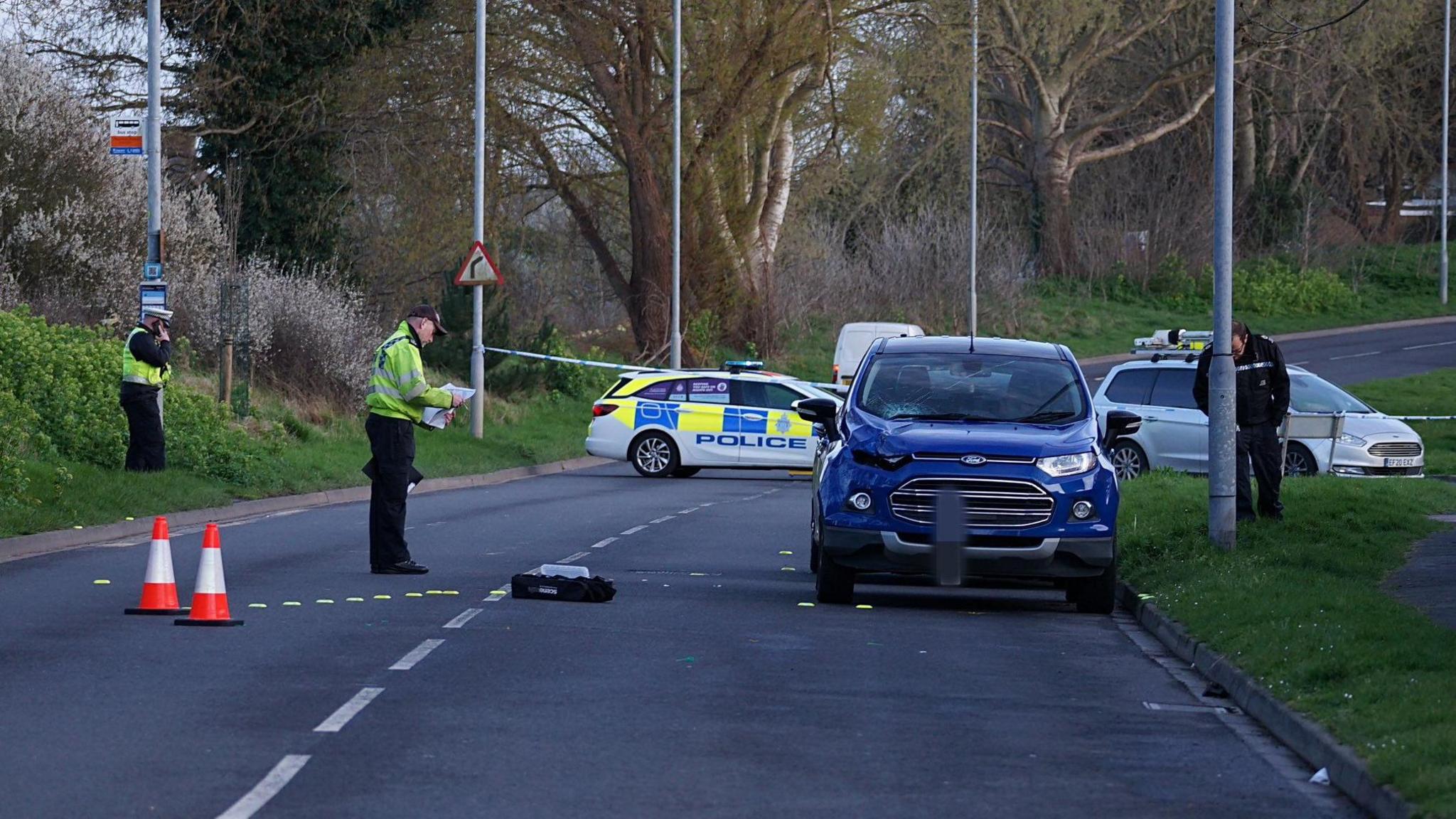 Emergency services at scene