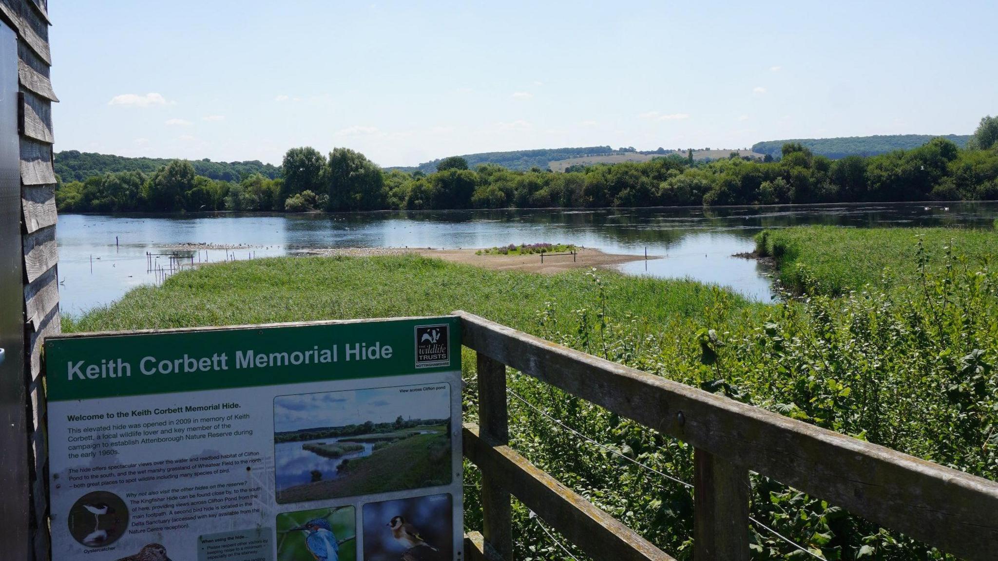 Attenborough Wildlife Reserve bird hide revamp
