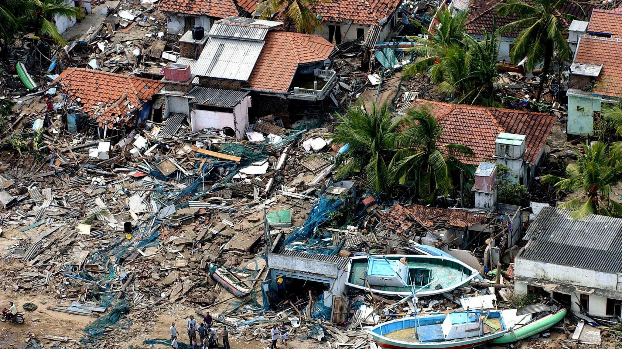 Sri Lanka o'r awyr, 2004.