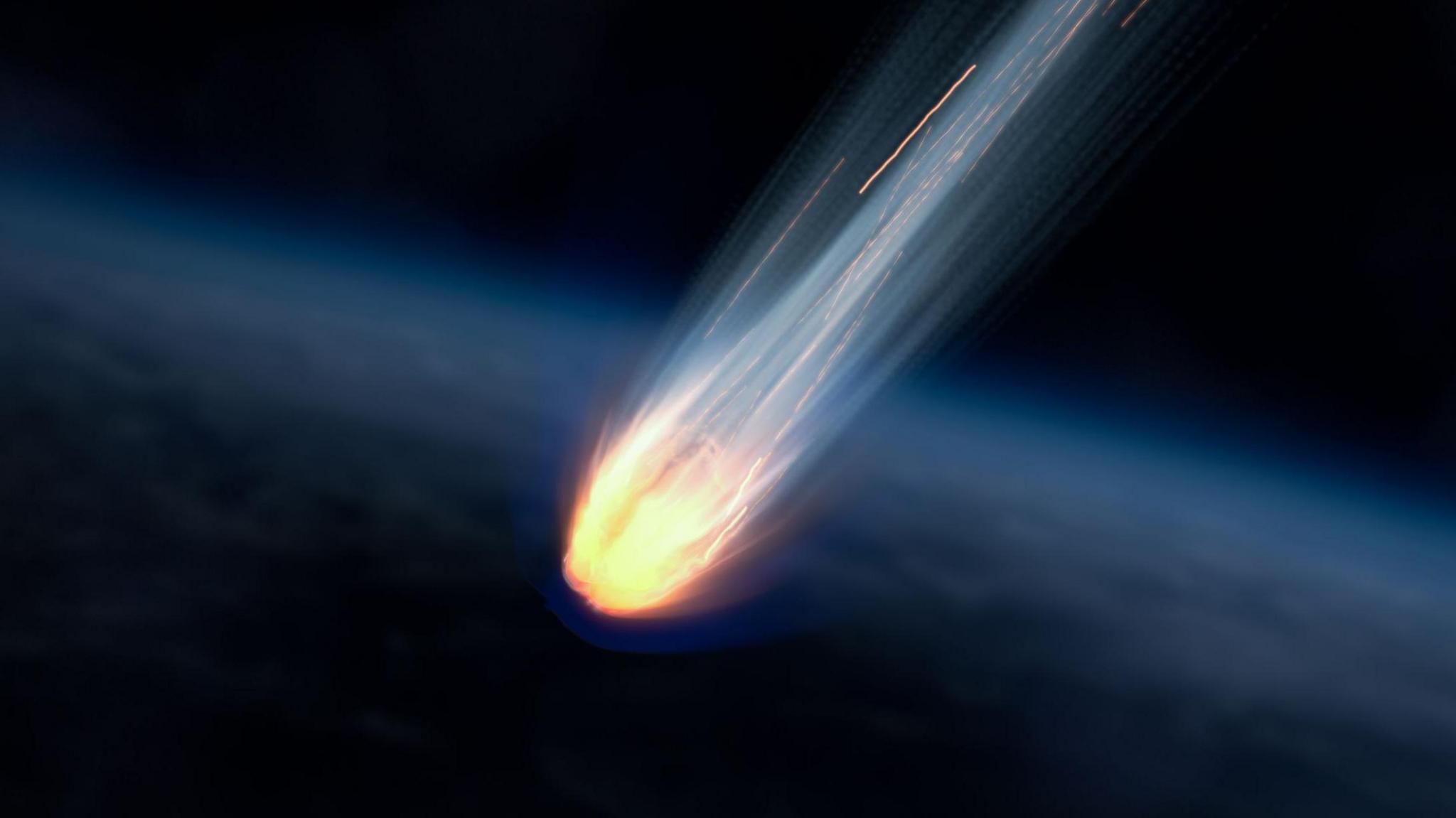 Billion Year Old Meteorite influenced Early Life Forms BBC News
