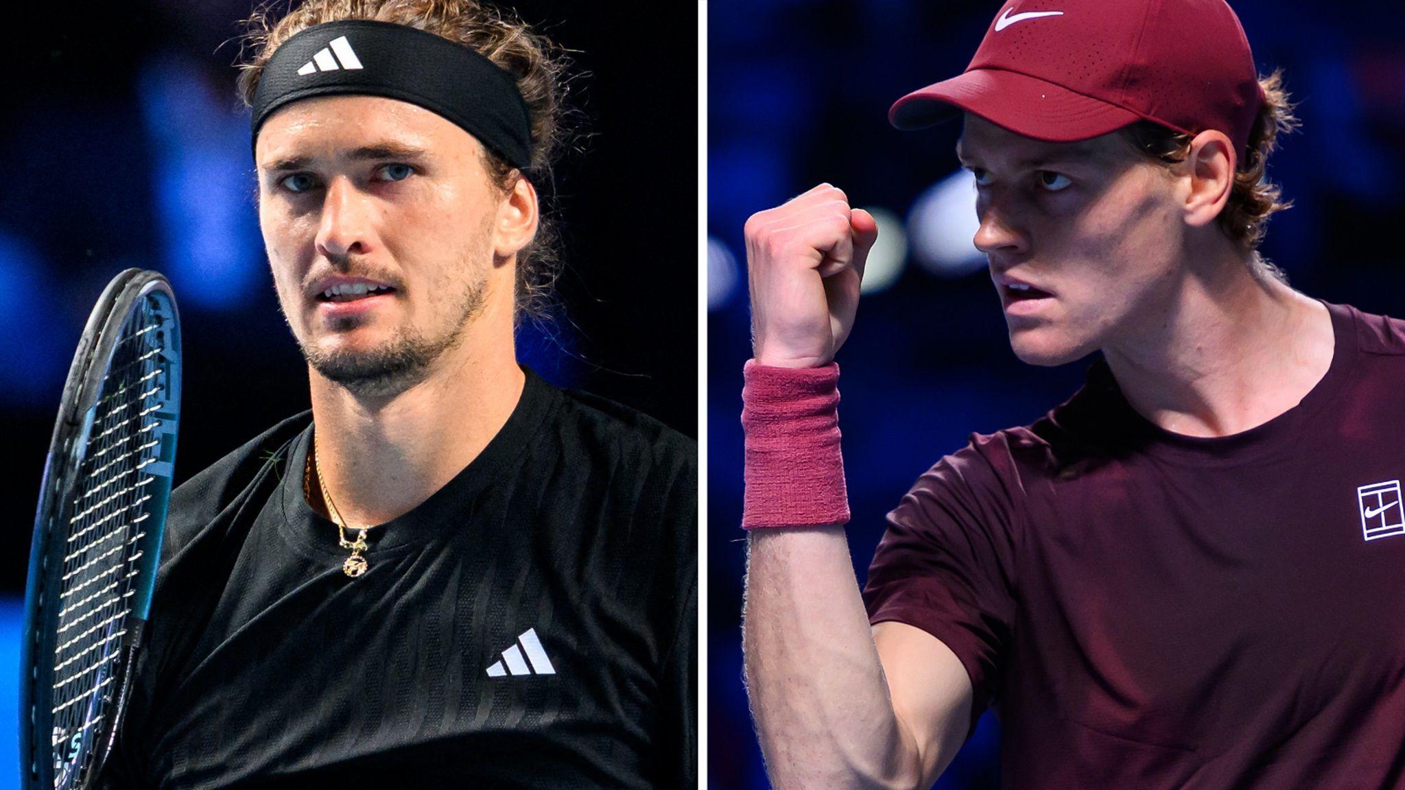 Alexander Zverev and Jannik Sinner