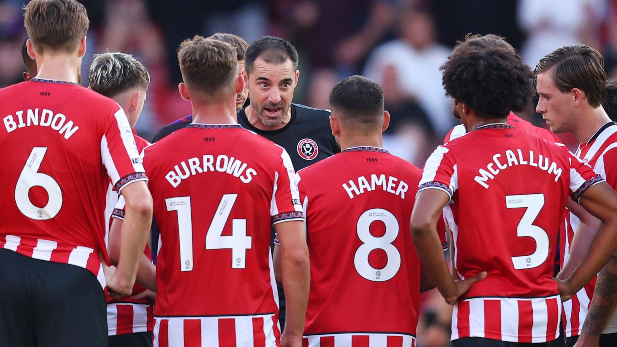 Sheffield United boss Ruben Selles