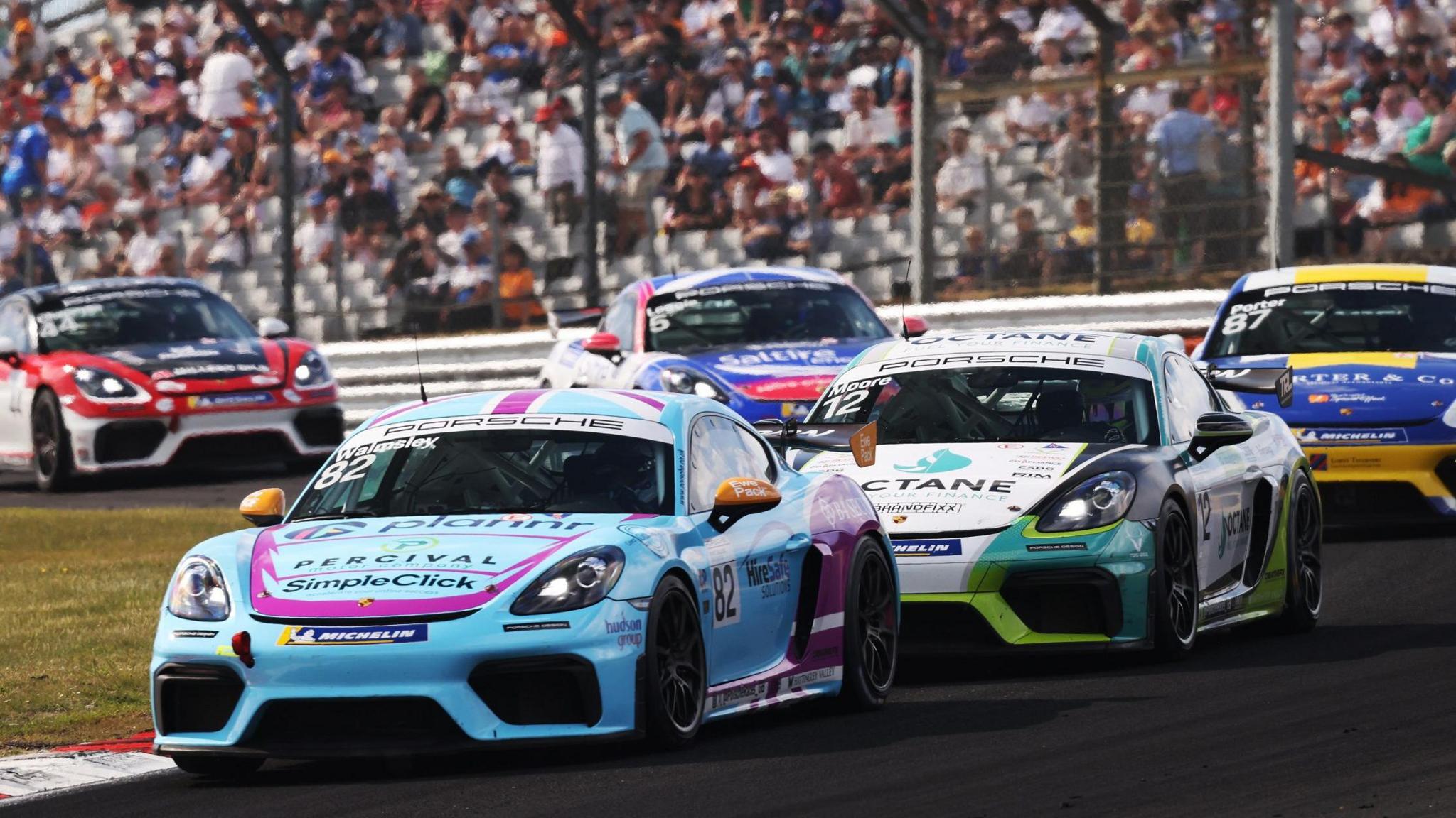 Lydia Walmsley competing at Brands Hatch